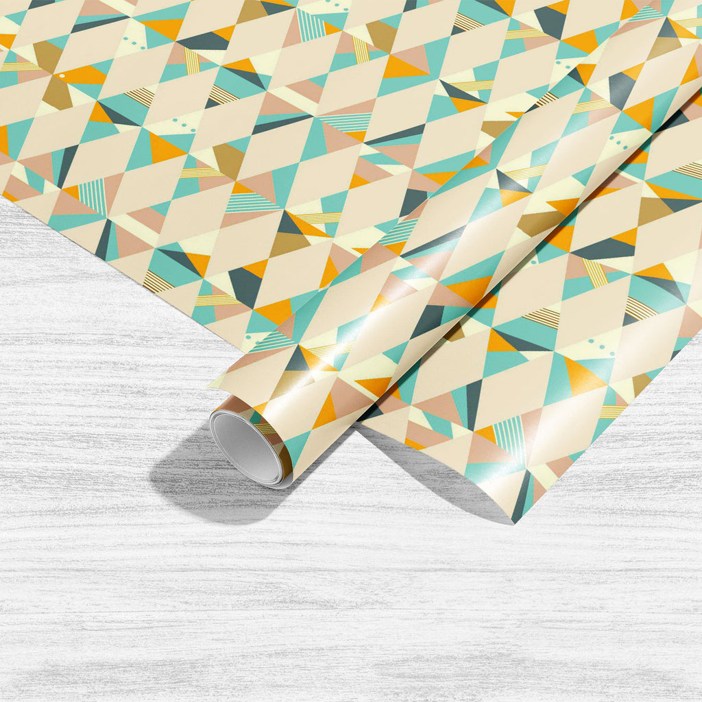 Geometric Pattern D14 Art & Craft Gift Wrapping Paper-Wrapping Papers-WRP_PP-IC 5015186 IC 5015186, Abstract Expressionism, Abstracts, Ancient, Culture, Diamond, Ethnic, Folk Art, Geometric, Geometric Abstraction, Historical, Illustrations, Medieval, Patterns, Retro, Semi Abstract, Signs, Signs and Symbols, Traditional, Triangles, Tribal, Vintage, World Culture, pattern, d14, art, craft, gift, wrapping, paper, abstract, argyle, backdrop, background, beige, blanket, blue, classic, color, colorful, concept, c