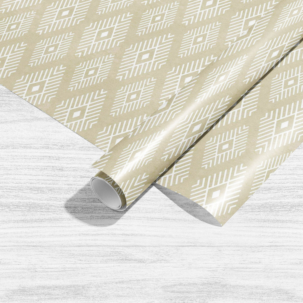 Geometric Pattern D16 Art & Craft Gift Wrapping Paper-Wrapping Papers-WRP_PP-IC 5015194 IC 5015194, Aztec, Christianity, Culture, Diamond, Ethnic, Folk Art, Geometric, Geometric Abstraction, Ikat, Patterns, Scandinavian, Traditional, Tribal, Wedding, World Culture, pattern, d16, art, craft, gift, wrapping, paper, subtle, backdrop, simple, argyle, background, beige, christmas, folk, pale, patter, rhombus, seamless, texture, winter, x-mas, artzfolio, wrapping paper, gift wrapping paper, gift wrapping, birthda
