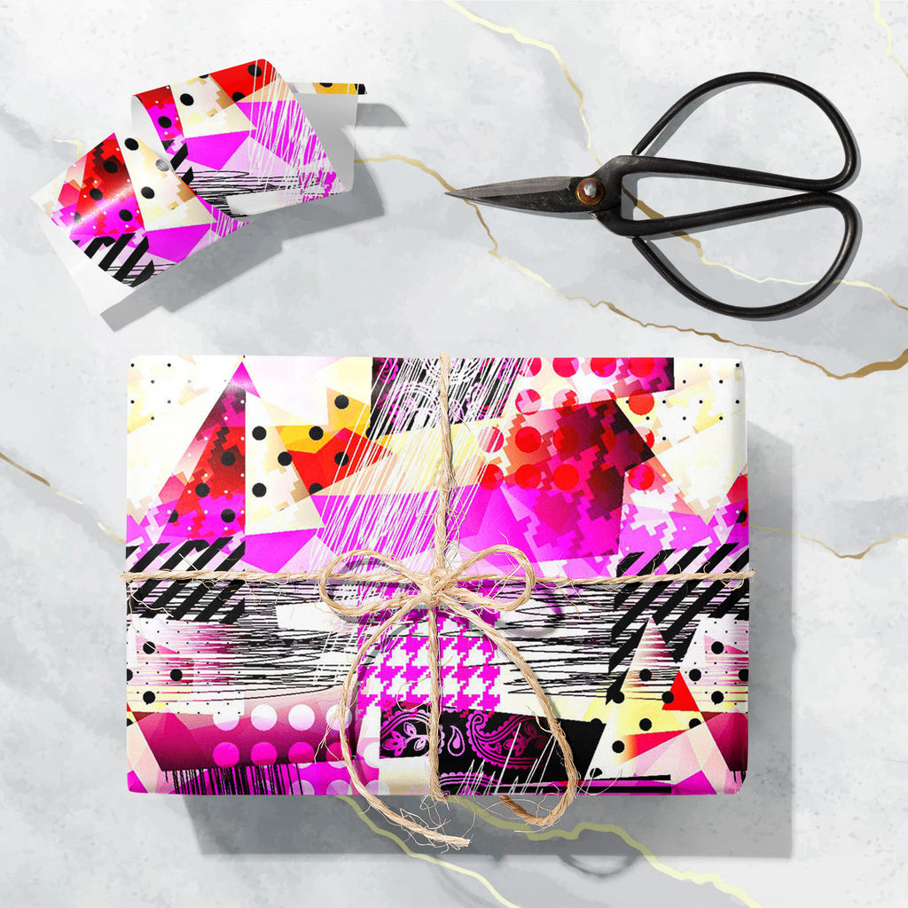 Grunge Cubism Pattern Art & Craft Gift Wrapping Paper-Wrapping Papers-WRP_PP-IC 5015198 IC 5015198, Cubism, Geometric, Geometric Abstraction, Illustrations, Patterns, Triangles, grunge, pattern, art, craft, gift, wrapping, paper, vector, wallpaper, backdrop, background, continuity, curve, doodles, magenta, pink, repeating, repetition, seam, seamless, square, style, texture, transparency, triangle, artzfolio, wrapping paper, gift wrapping paper, gift wrapping, birthday wrapping paper, holiday wrapping paper,
