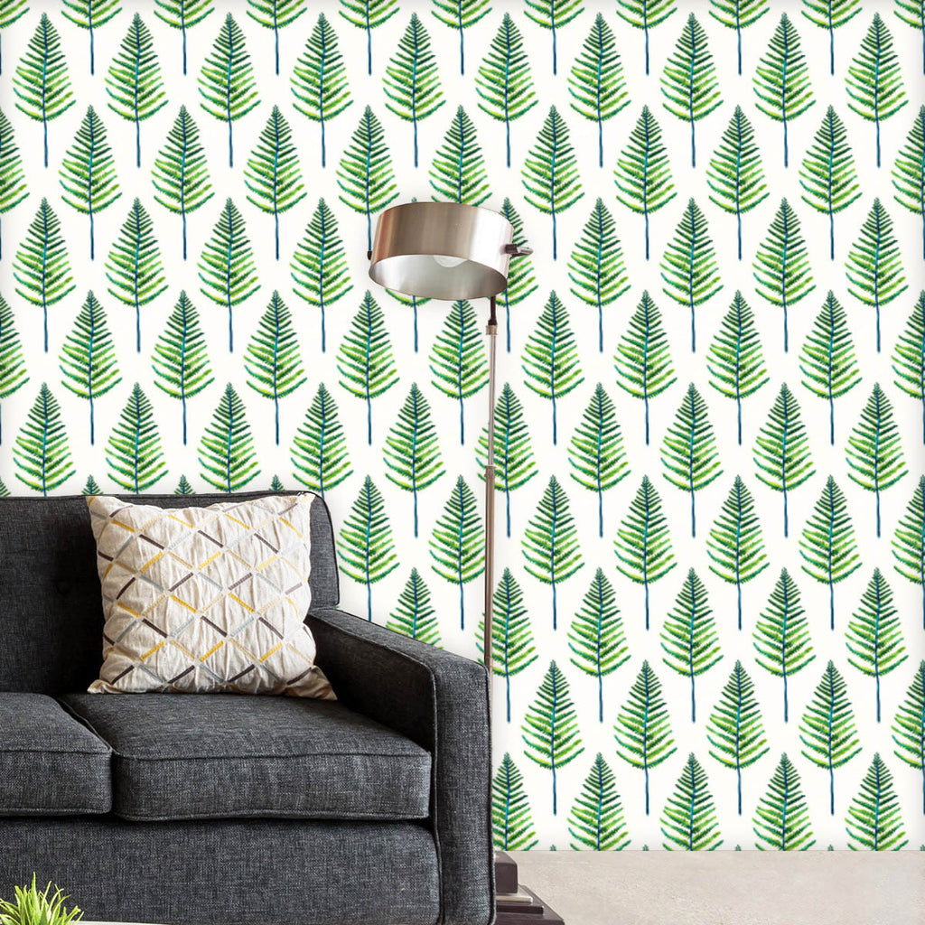 Green Fern Leaves Wallpaper Roll-Wallpapers Peel & Stick-WAL_PA-IC 5015208 IC 5015208, Ancient, Art and Paintings, Botanical, Floral, Flowers, Historical, Illustrations, Medieval, Nature, Patterns, Retro, Seasons, Vintage, Watercolour, green, fern, leaves, wallpaper, roll, art, pattern, illustration, watercolor, fall, herbarium, paper, autumn, backdrop, background, beautiful, branch, classic, drawn, dry, field, forest, garden, hand, herbal, herbs, leaf, paint, plant, seamless, season, texture, trendy, wild,