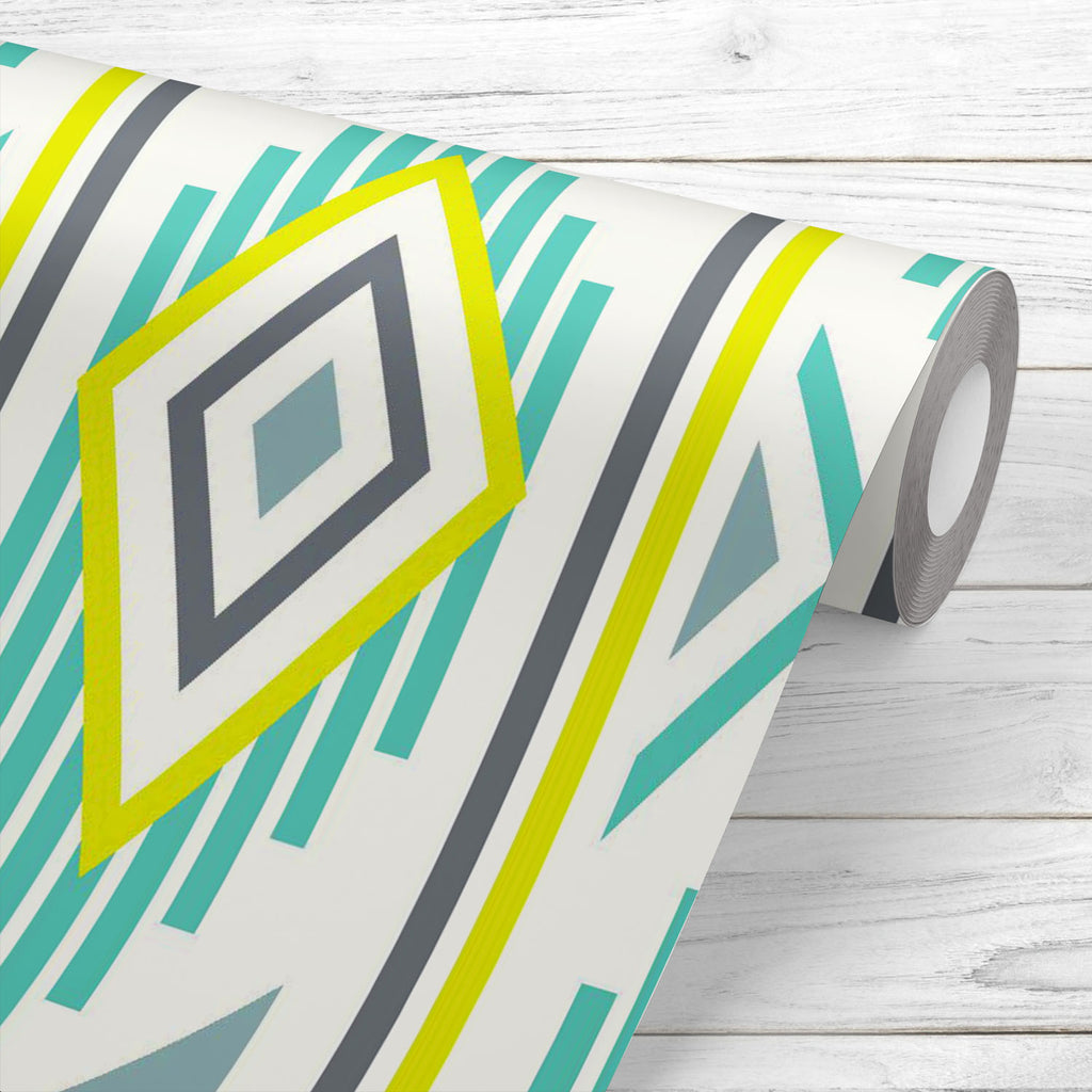 Geometric Ikat Wallpaper Roll-Wallpapers Peel & Stick-WAL_PA-IC 5015218 IC 5015218, Art and Paintings, Aztec, Bohemian, Chevron, Culture, Ethnic, Geometric, Geometric Abstraction, Ikat, Illustrations, Modern Art, Patterns, Signs, Signs and Symbols, Traditional, Triangles, Tribal, World Culture, wallpaper, roll, pattern, design, mint, modern, seamless, art, backdrop, background, beige, boho, colorful, element, fabric, grey, lines, paper, repeating, style, texture, trendy, triangle, vector, artzfolio, wallpap