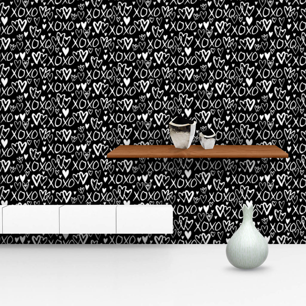 Monochrome Heart Wallpaper Roll-Wallpapers Peel & Stick-WAL_PA-IC 5015226 IC 5015226, Art and Paintings, Black, Black and White, Hearts, Illustrations, Love, Patterns, Wedding, White, monochrome, heart, wallpaper, roll, artzfolio, wallpapers for bedroom, wall papers full sheet for living room, wallpapers for home, pvc wallpaper, peel stick wallpaper, wall paper, adhesive wallpaper, room wallpapers, wallpapers for walls, wallpaper for walls, wall papers, wallpapers, 3d wallpapers for walls waterproof, wallpa