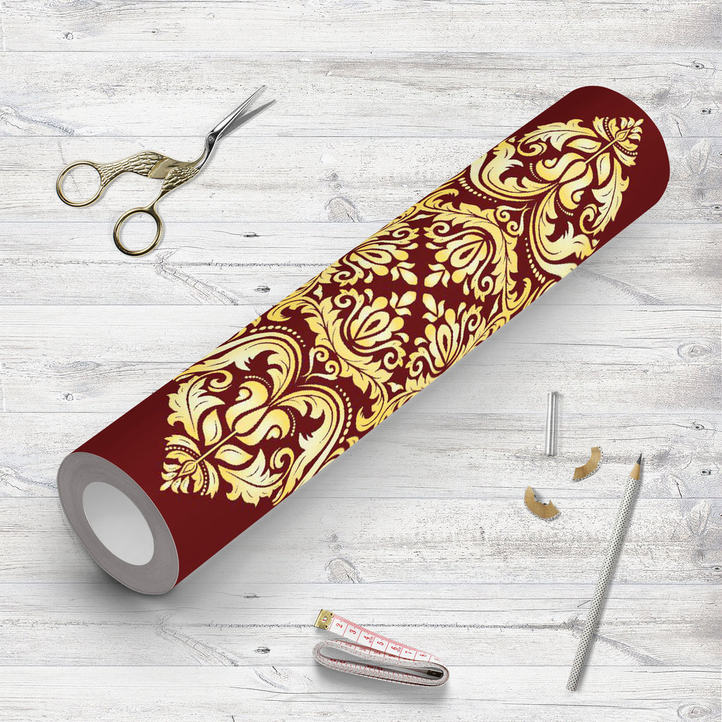 Golden Arabesque and Oriental Elements Wallpaper Roll-Wallpapers Peel & Stick-WAL_PA-IC 5015237 IC 5015237, Abstract Expressionism, Abstracts, Art and Paintings, Books, Botanical, Chinese, Christianity, Culture, Damask, Ethnic, Fashion, Floral, Flowers, Illustrations, Indian, Mandala, Nature, Paisley, Patterns, Pets, Semi Abstract, Signs, Signs and Symbols, Traditional, Tribal, Turkish, World Culture, golden, arabesque, and, oriental, elements, wallpaper, roll, art, background, brown, card, carpet, christma