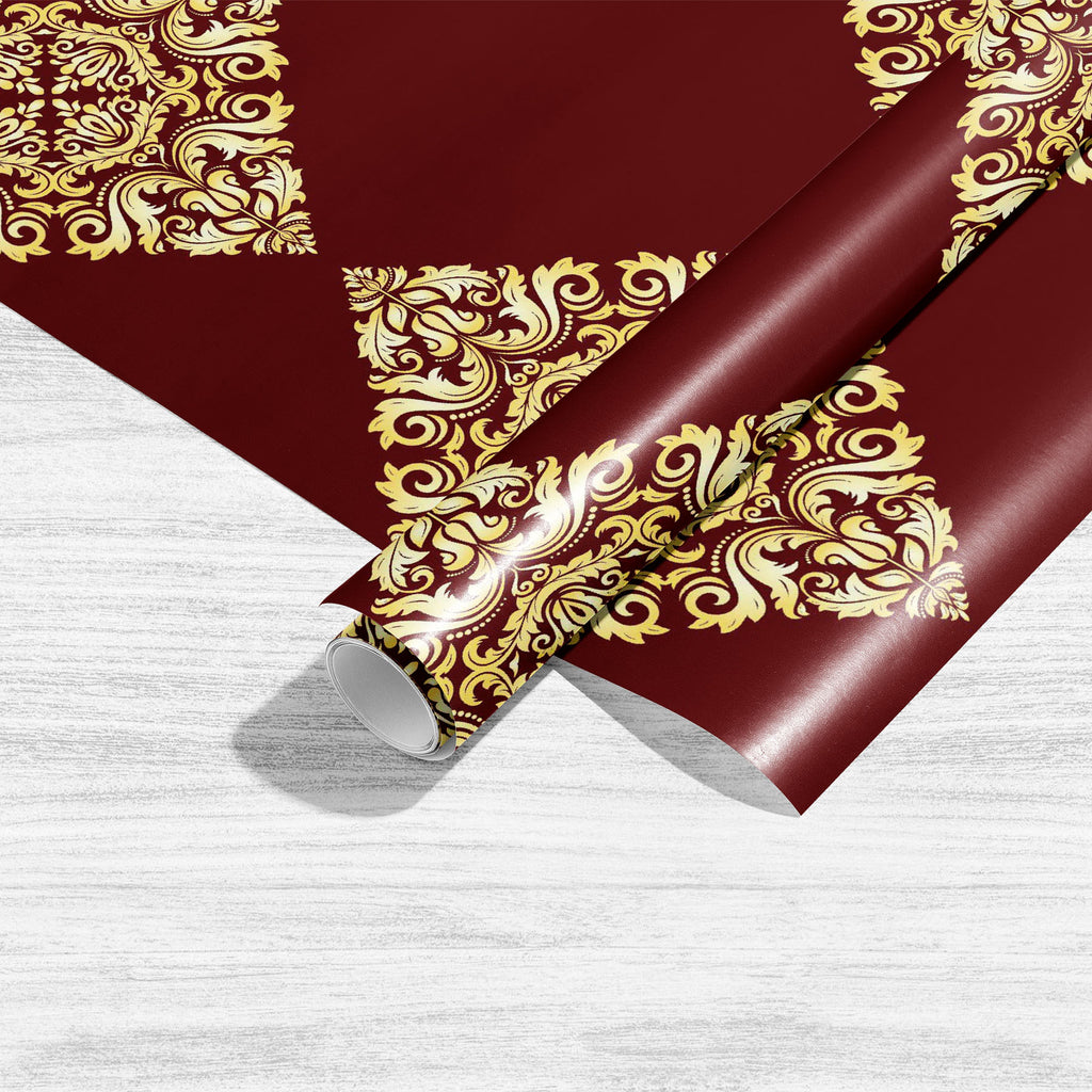 Golden Arabesque and Oriental Elements Art & Craft Gift Wrapping Paper-Wrapping Papers-WRP_PP-IC 5015237 IC 5015237, Abstract Expressionism, Abstracts, Art and Paintings, Books, Botanical, Chinese, Christianity, Culture, Damask, Ethnic, Fashion, Floral, Flowers, Illustrations, Indian, Mandala, Nature, Paisley, Patterns, Pets, Semi Abstract, Signs, Signs and Symbols, Traditional, Tribal, Turkish, World Culture, golden, arabesque, and, oriental, elements, art, craft, gift, wrapping, paper, background, brown, 