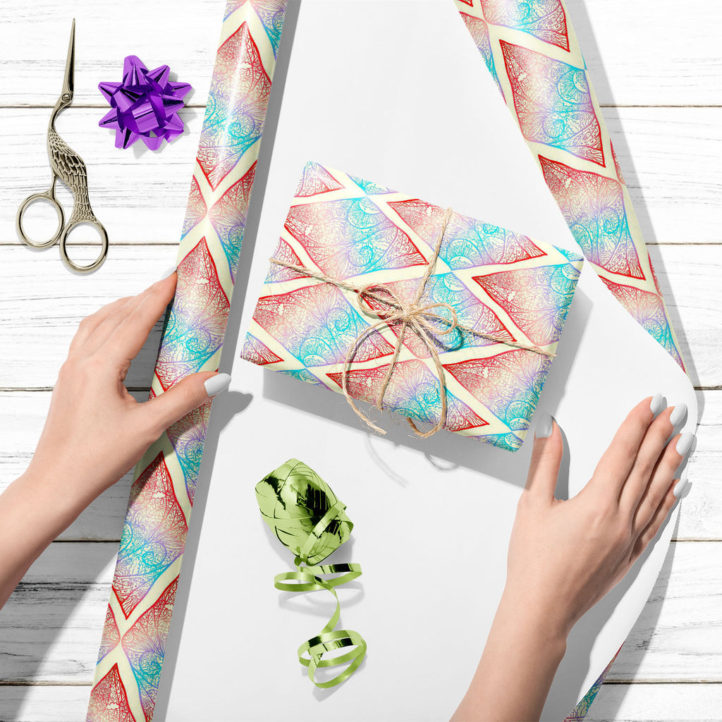 Abstract Pattern D10 Art & Craft Gift Wrapping Paper - Wrapping Papers - ArtzFolio.com
