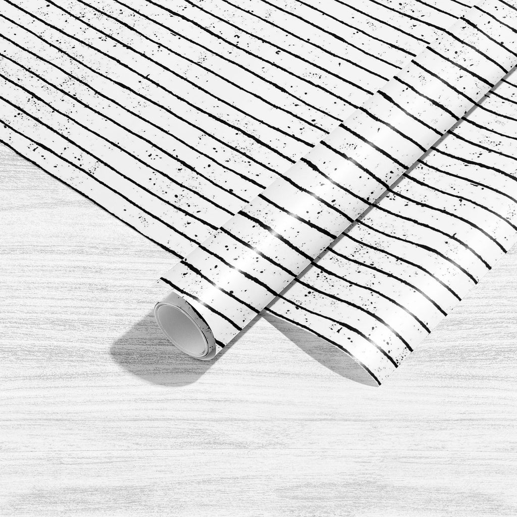 Vintage Stripes Art & Craft Gift Wrapping Paper-Wrapping Papers-WRP_PP-IC 5015263 IC 5015263, Abstract Expressionism, Abstracts, Ancient, Black, Black and White, Chevron, Digital, Digital Art, Geometric, Geometric Abstraction, Graphic, Hipster, Historical, Illustrations, Medieval, Patterns, Semi Abstract, Signs, Signs and Symbols, Stripes, Triangles, Vintage, art, craft, gift, wrapping, paper, doodle, stripe, drawn, hand, line, pattern, seamless, cool, paint, vector, abstract, background, brush, card, decor