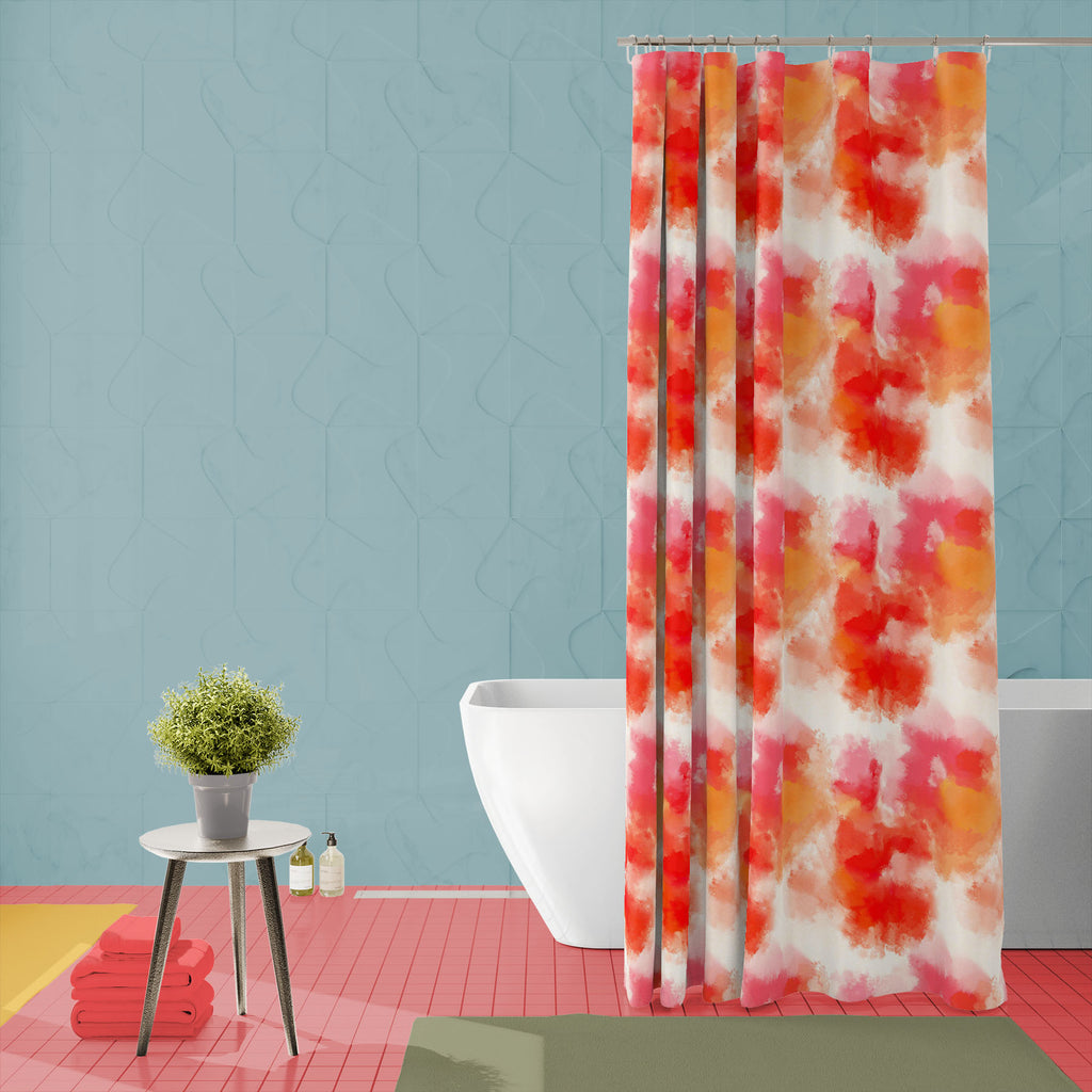 Red Watercolor Wash Washable Waterproof Shower Curtain-Shower Curtains-CUR_SH_EL-IC 5015268 IC 5015268, Abstract Expressionism, Abstracts, Art and Paintings, Patterns, Semi Abstract, Splatter, Watercolour, red, watercolor, wash, washable, waterproof, shower, curtain, background, pattern, seamless, texture, abstract, subtle, art, backdrop, beige, brush, color, paint, paper, random, see-through, splash, tile, wallpaper, water, artzfolio, shower curtain, bathroom curtain, eyelet shower curtain, waterproof show