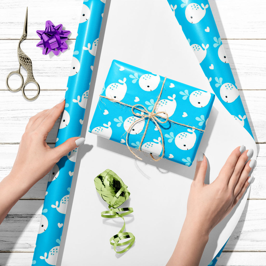 Cartoon Blue Whales Art & Craft Gift Wrapping Paper-Wrapping Papers-WRP_PP-IC 5015269 IC 5015269, Animals, Animated Cartoons, Art and Paintings, Baby, Black and White, Caricature, Cartoons, Children, Digital, Digital Art, Graphic, Hearts, Illustrations, Kids, Love, Nature, Nautical, Patterns, Romance, Scenic, Signs, Signs and Symbols, Symbols, White, cartoon, blue, whales, art, craft, gift, wrapping, paper, pattern, whale, seamless, cute, background, boy, print, vector, fish, shower, heart, ocean, beautiful