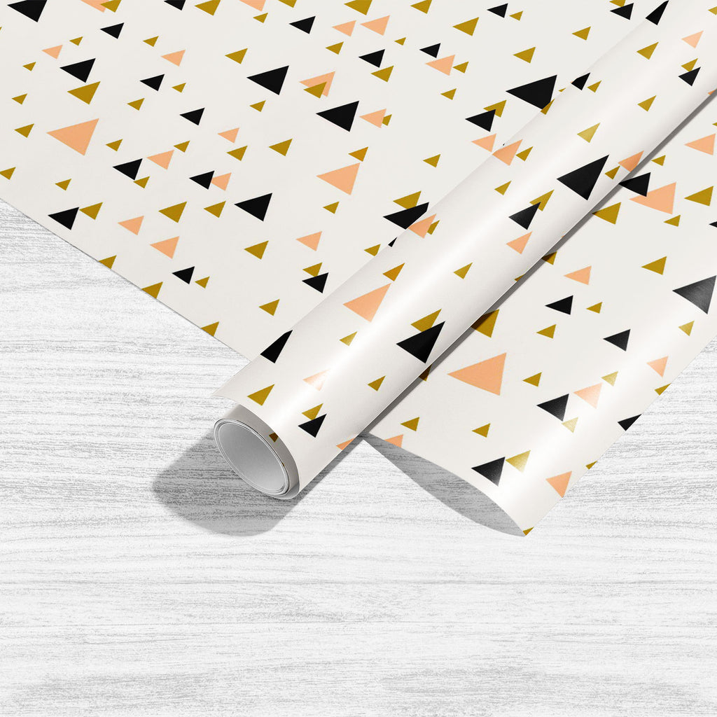 Abstract Pastel Triangles Art & Craft Gift Wrapping Paper - Wrapping Papers - ArtzFolio.com