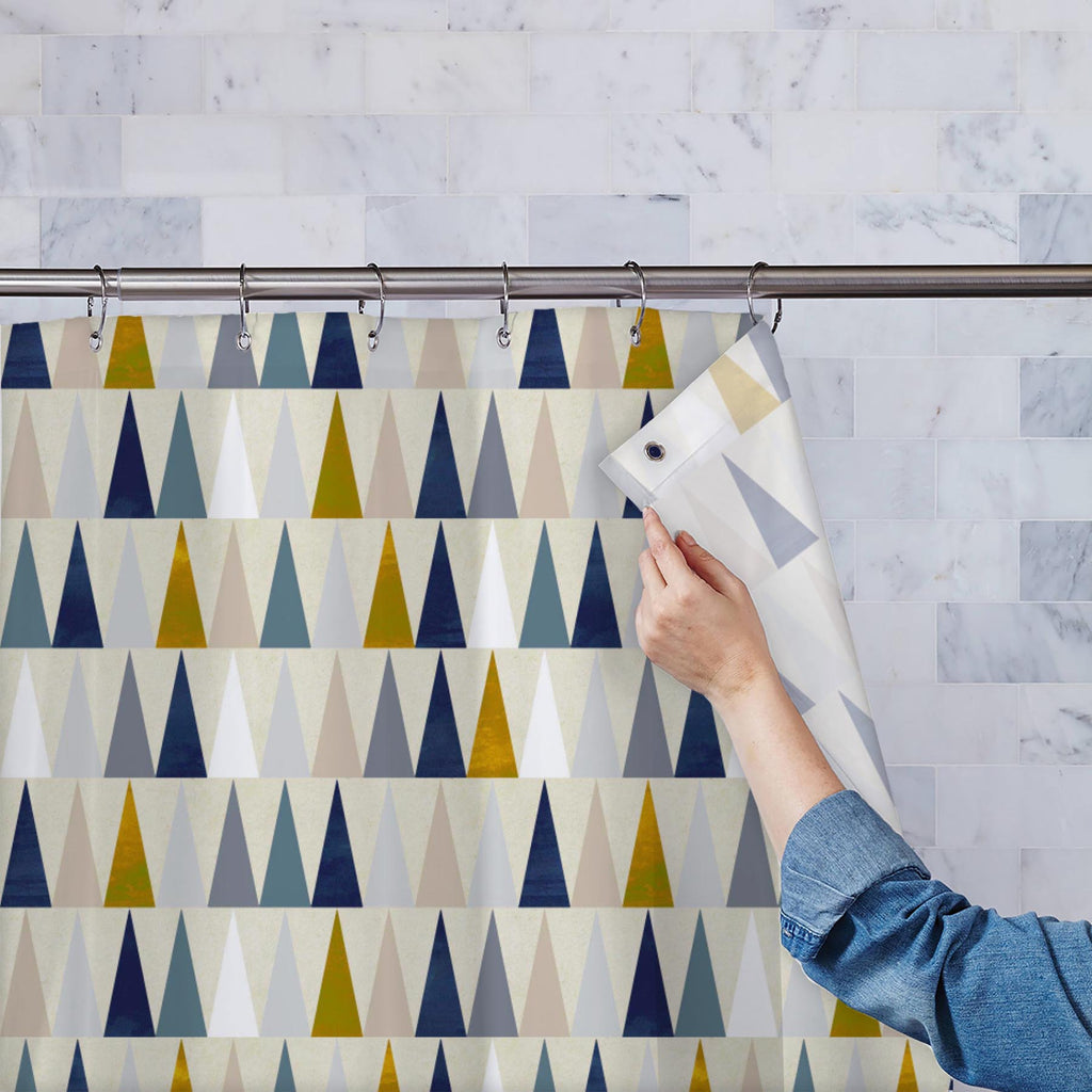 Colorful Triangles D3 Washable Waterproof Shower Curtain-Shower Curtains-CUR_SH_EL-IC 5015282 IC 5015282, Ancient, Art and Paintings, Baby, Birthday, Children, Geometric, Geometric Abstraction, Historical, Kids, Medieval, Nautical, Patterns, Retro, Signs, Signs and Symbols, Stripes, Vintage, colorful, triangles, d3, washable, waterproof, shower, curtain, pattern, gold, backdrop, blue, cute, seamless, antique, art, background, beige, candy, circus, delicate, design, fair, flat, golden, grunge, lines, navy, p