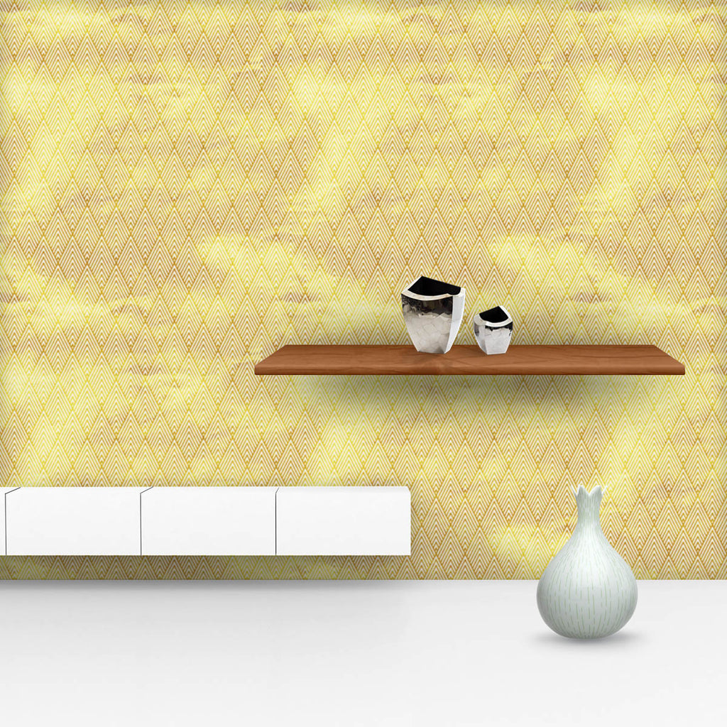 Golden Triangles D1 Wallpaper Roll-Wallpapers Peel & Stick-WAL_PA-IC 5015297 IC 5015297, Abstract Expressionism, Abstracts, Geometric, Geometric Abstraction, Patterns, Semi Abstract, Signs, Signs and Symbols, golden, triangles, d1, wallpaper, roll, pattern, subtle, texture, abstract, argyle, backdrop, background, beige, classic, color, delicate, design, diagonal, gold, lines, paper, rhombus, seamless, artzfolio, wallpapers for bedroom, wall papers full sheet for living room, wallpapers for home, pvc wallpap