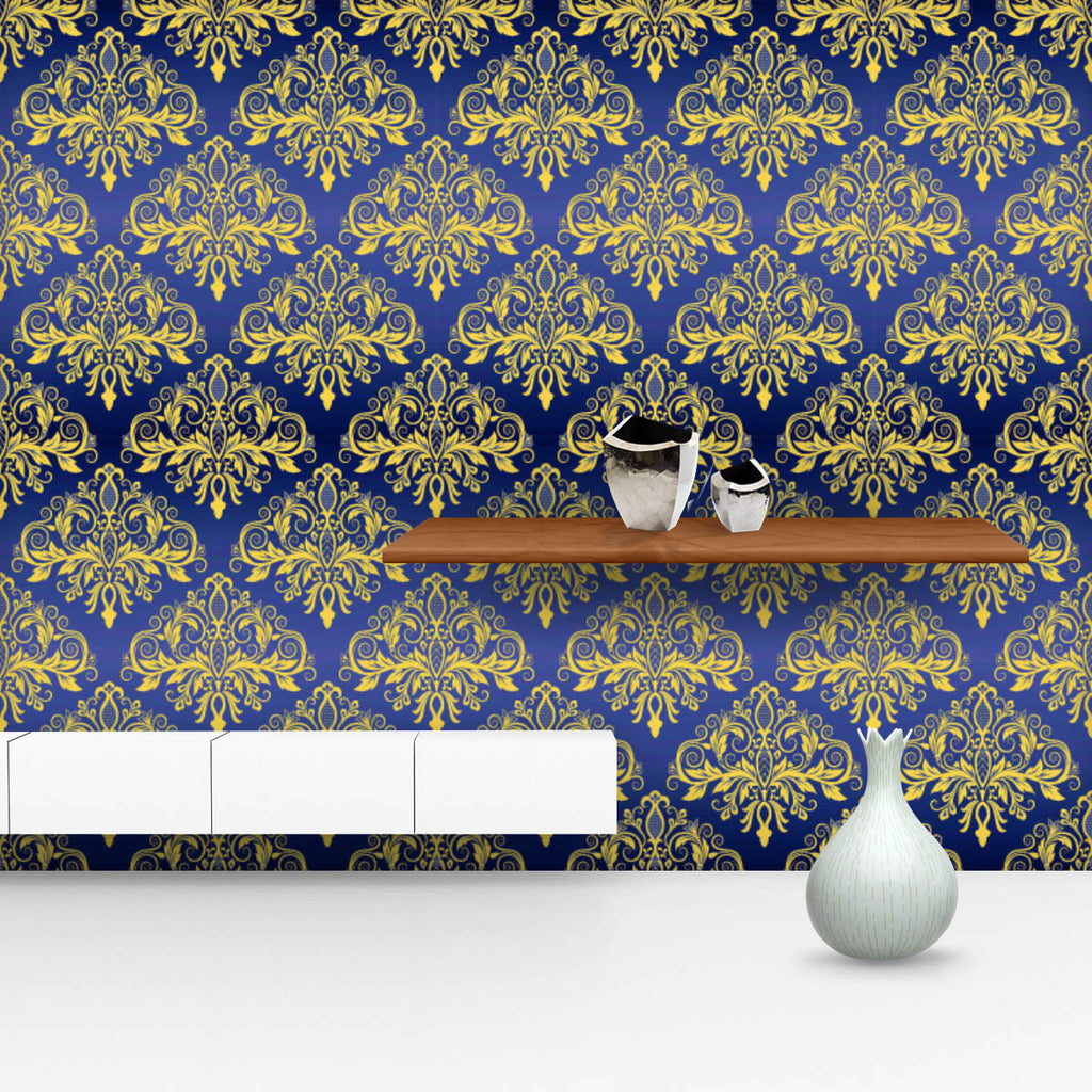 Damask Pattern D2 Wallpaper Roll-Wallpapers Peel & Stick-WAL_PA-IC 5015298 IC 5015298, Ancient, Baroque, Botanical, Damask, Decorative, Fashion, Floral, Flowers, Historical, Illustrations, Medieval, Modern Art, Nature, Patterns, Rococo, Signs, Signs and Symbols, Victorian, Vintage, pattern, d2, wallpaper, roll, antique, backdrop, background, blue, card, classic, cloth, curl, curtain, curve, decor, decoration, design, elegant, element, fabric, flower, gold, illustration, lace, luxury, modern, ornament, ornat