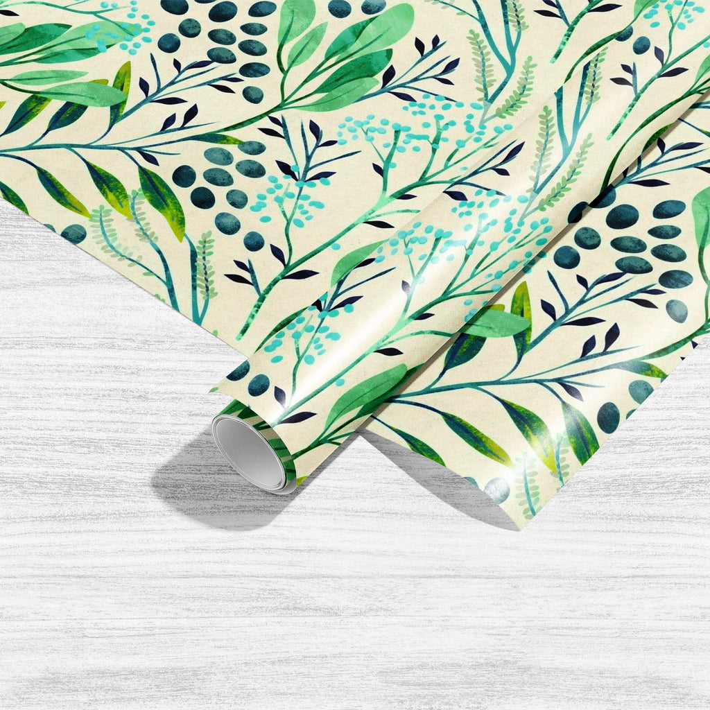 Green Floral Leaves Art & Craft Gift Wrapping Paper-Wrapping Papers-WRP_PP-IC 5015301 IC 5015301, Botanical, Floral, Flowers, Nature, Patterns, Watercolour, green, leaves, art, craft, gift, wrapping, paper, artzfolio, wrapping paper, gift wrapping paper, gift wrapping, birthday wrapping paper, holiday wrapping paper, cool wrapping paper, unique wrapping paper, luxury wrapping paper, wrapping paper sheet, wrap sheet, pretty wrapping paper, bulk wrapping paper, holiday gift wrap, baby wrapping paper, fancy wr