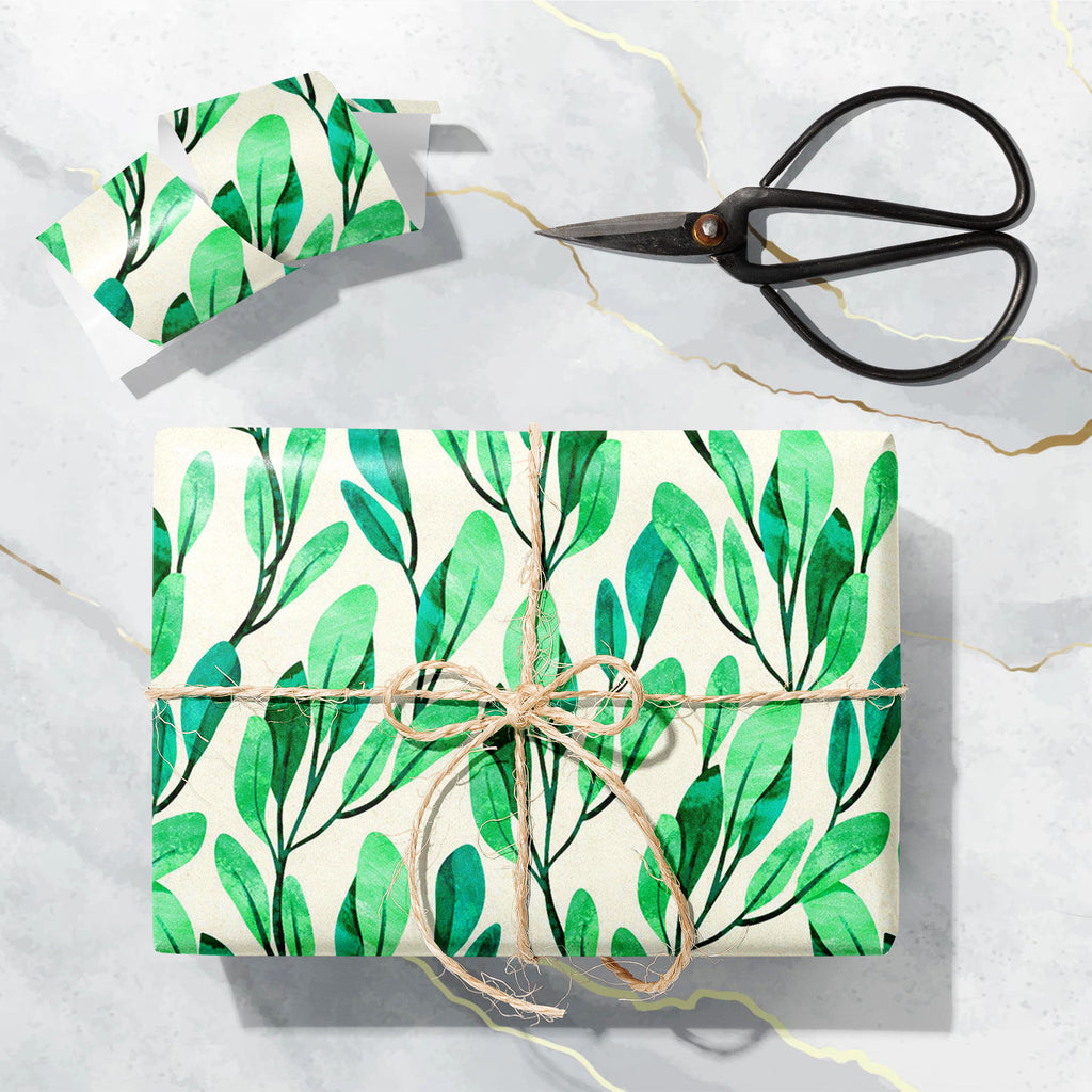 Green Leaves D2 Art & Craft Gift Wrapping Paper-Wrapping Papers-WRP_PP-IC 5015307 IC 5015307, Botanical, Floral, Flowers, Nature, Patterns, Watercolour, green, leaves, d2, art, craft, gift, wrapping, paper, artzfolio, wrapping paper, gift wrapping paper, gift wrapping, birthday wrapping paper, holiday wrapping paper, cool wrapping paper, unique wrapping paper, luxury wrapping paper, wrapping paper sheet, wrap sheet, pretty wrapping paper, bulk wrapping paper, holiday gift wrap, baby wrapping paper, fancy wr
