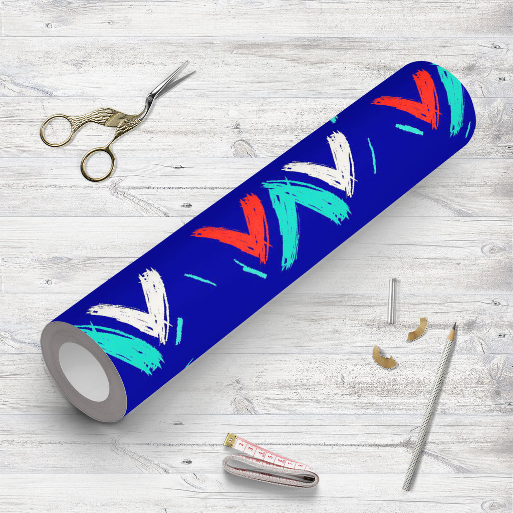 Abstract Brush Stroke D4 Wallpaper Roll - Wallpapers Peel & Stick - ArtzFolio.com