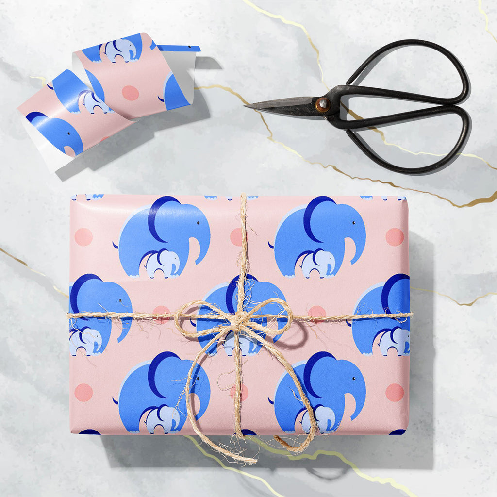 Elephant and Cub Art & Craft Gift Wrapping Paper-Wrapping Papers-WRP_PP-IC 5015326 IC 5015326, Animals, Animated Cartoons, Art and Paintings, Baby, Caricature, Cartoons, Children, Digital, Digital Art, Family, Graphic, Illustrations, Kids, Parents, Patterns, Retro, Signs, Signs and Symbols, Sketches, Wildlife, elephant, and, cub, art, craft, gift, wrapping, paper, animal, mother, artwork, background, birth, card, cartoon, character, child, concept, couple, cute, design, fabric, fun, happy, illustration, ima