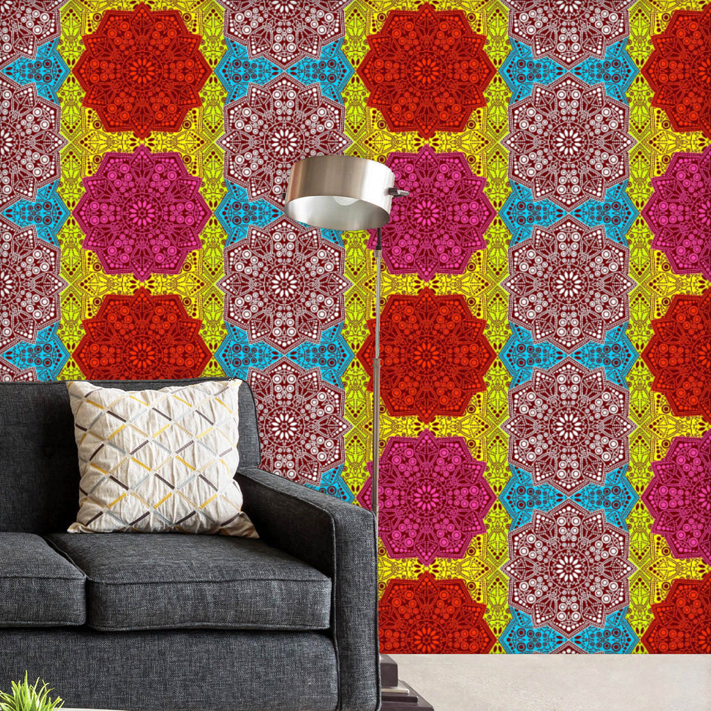 Ethnic Vintage Pattern D2 Wallpaper Roll-Wallpapers Peel & Stick-WAL_PA-IC 5015334 IC 5015334, Abstract Expressionism, Abstracts, Allah, Ancient, Arabic, Art and Paintings, Asian, Botanical, Circle, Culture, Decorative, Digital, Digital Art, Drawing, Ethnic, Floral, Flowers, Geometric Abstraction, Graphic, Historical, Illustrations, Indian, Islam, Medieval, Nature, Patterns, Retro, Semi Abstract, Signs, Signs and Symbols, Symbols, Traditional, Tribal, Turkish, Vintage, World Culture, pattern, d2, wallpaper,