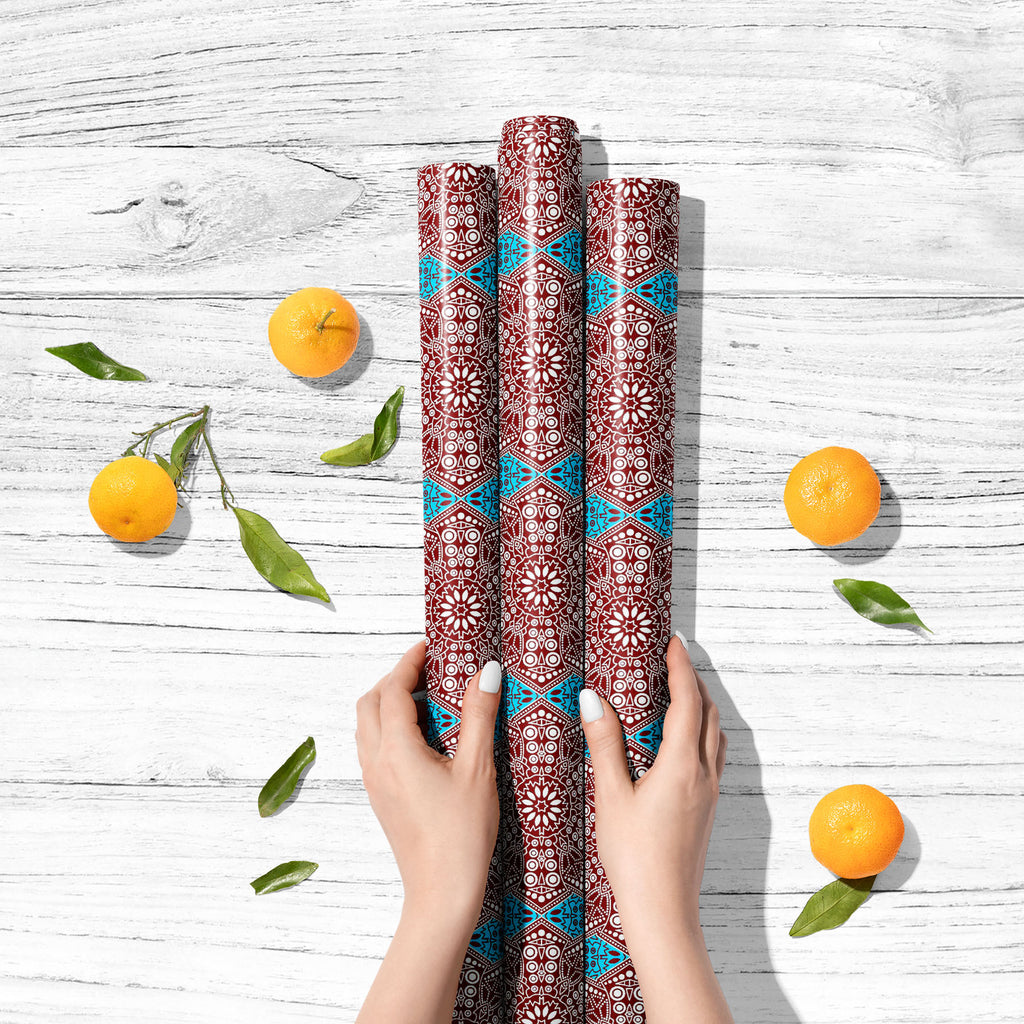 Ethnic Vintage Pattern D2 Art & Craft Gift Wrapping Paper-Wrapping Papers-WRP_PP-IC 5015334 IC 5015334, Abstract Expressionism, Abstracts, Allah, Ancient, Arabic, Art and Paintings, Asian, Botanical, Circle, Culture, Decorative, Digital, Digital Art, Drawing, Ethnic, Floral, Flowers, Geometric Abstraction, Graphic, Historical, Illustrations, Indian, Islam, Medieval, Nature, Patterns, Retro, Semi Abstract, Signs, Signs and Symbols, Symbols, Traditional, Tribal, Turkish, Vintage, World Culture, pattern, d2, a