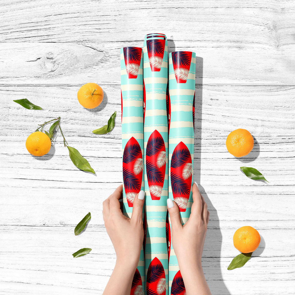 Surf Boats on Striped Brush Strokes Art & Craft Gift Wrapping Paper-Wrapping Papers-WRP_PP-IC 5015346 IC 5015346, Ancient, Black, Black and White, Botanical, Digital, Digital Art, Floral, Flowers, Graphic, Hawaiian, Historical, Holidays, Illustrations, Medieval, Nature, Patterns, Retro, Seasons, Signs, Signs and Symbols, Sports, Tropical, Vintage, Watercolour, White, surf, boats, on, striped, brush, strokes, art, craft, gift, wrapping, paper, pattern, surfboard, summer, seamless, board, hawaii, watercolor, 