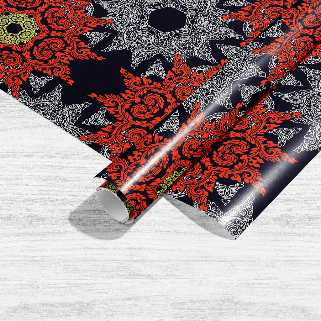 Vintage Ethnic Motif D1 Art & Craft Gift Wrapping Paper-Wrapping Papers-WRP_PP-IC 5015347 IC 5015347, Abstract Expressionism, Abstracts, Allah, Ancient, Arabic, Art and Paintings, Asian, Botanical, Circle, Culture, Decorative, Digital, Digital Art, Drawing, Ethnic, Floral, Flowers, Geometric Abstraction, Graphic, Historical, Illustrations, Indian, Islam, Medieval, Nature, Patterns, Retro, Semi Abstract, Signs, Signs and Symbols, Symbols, Traditional, Tribal, Turkish, Vintage, World Culture, motif, d1, art, 