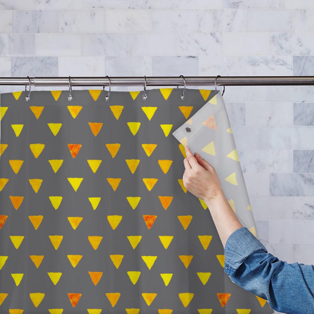 Yellow Watercolor Pattern Washable Waterproof Shower Curtain-Shower Curtains-CUR_SH_EL-IC 5015351 IC 5015351, Abstract Expressionism, Abstracts, Art and Paintings, Flags, Geometric, Geometric Abstraction, Patterns, Semi Abstract, Signs, Signs and Symbols, Triangles, Watercolour, yellow, watercolor, pattern, washable, waterproof, shower, curtain, background, texture, cute, art, paint, triangle, paper, seamless, party, abstract, backdrop, bright, brush, bunting, color, design, element, hand, painted, simple, 