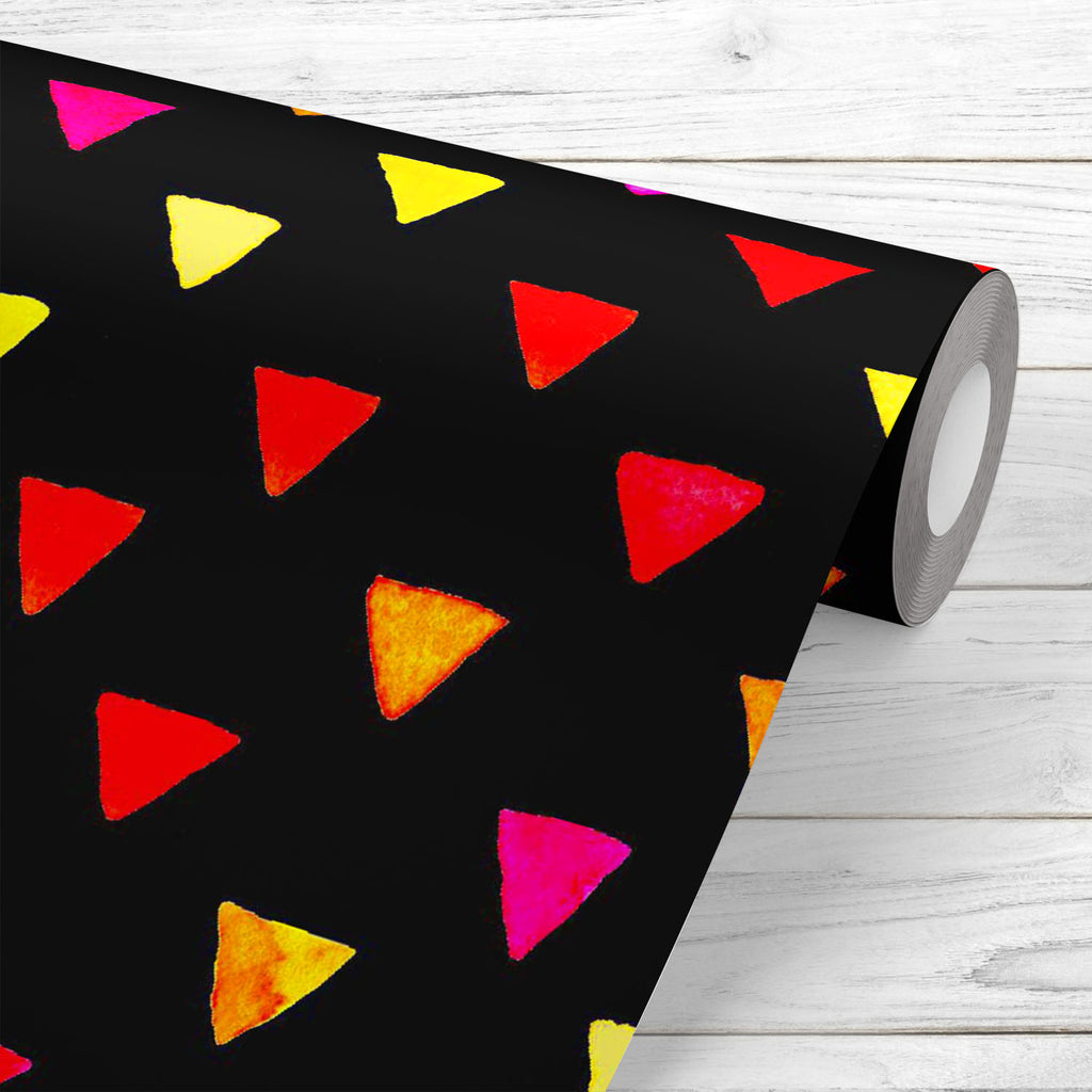 Colorful Watercolor Pattern Wallpaper Roll-Wallpapers Peel & Stick-WAL_PA-IC 5015352 IC 5015352, Abstract Expressionism, Abstracts, Art and Paintings, Flags, Geometric, Geometric Abstraction, Patterns, Semi Abstract, Signs, Signs and Symbols, Triangles, Watercolour, colorful, watercolor, pattern, wallpaper, roll, triangle, background, abstract, art, backdrop, bright, brush, bunting, color, cute, design, element, hand, paint, painted, paper, party, seamless, simple, stencil, stroke, strokes, texture, trendy,