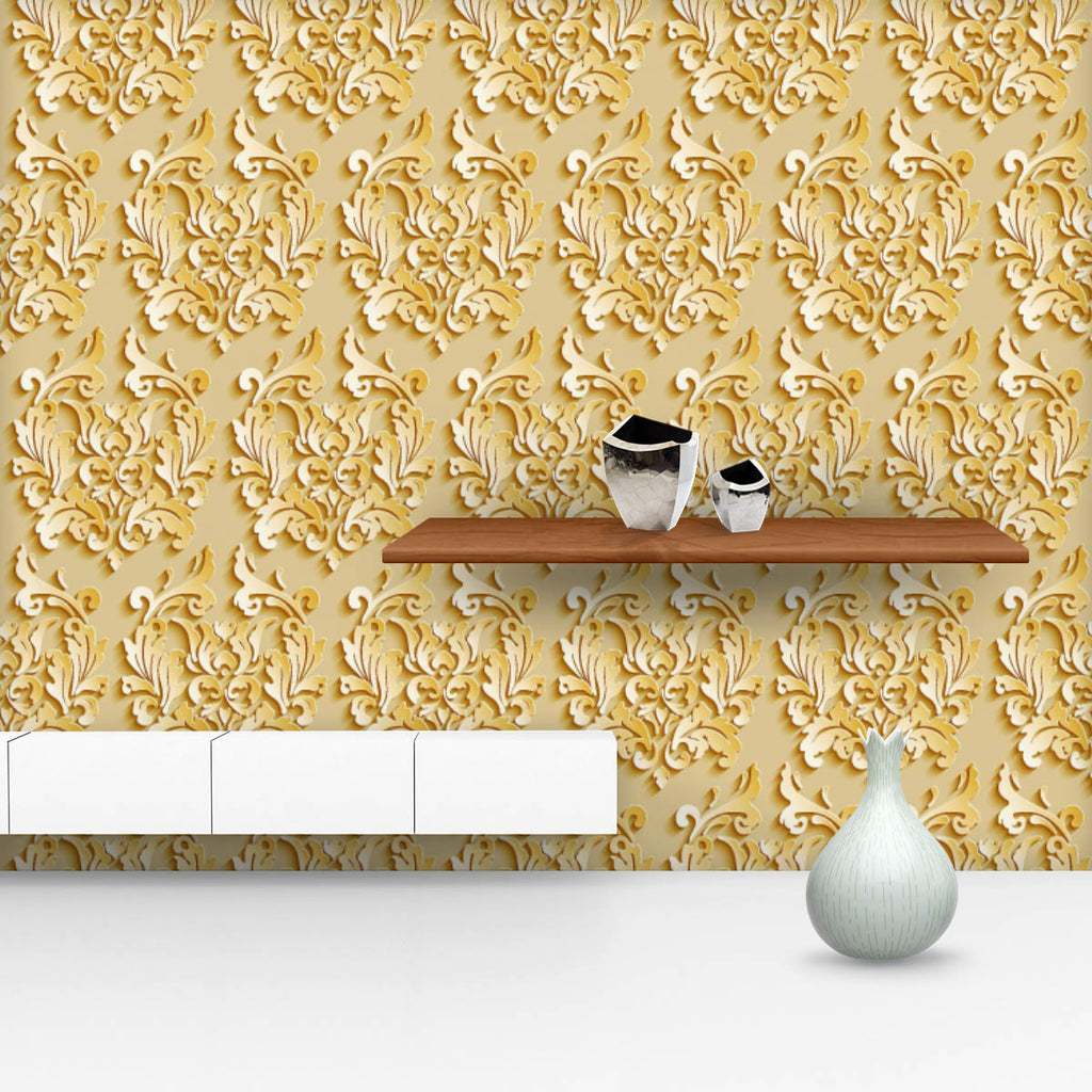 Damask Pattern D3 Wallpaper Roll-Wallpapers Peel & Stick-WAL_PA-IC 5015359 IC 5015359, 3D, Ancient, Baroque, Black and White, Botanical, Damask, Decorative, Floral, Flowers, Historical, Illustrations, Medieval, Nature, Patterns, Pets, Retro, Rococo, Signs, Signs and Symbols, Victorian, Vintage, White, pattern, d3, wallpaper, roll, wall, paper, decoration, luxury, vector, antique, background, classic, grey, ornate, seamless, shadow, texture, backdrop, blue, carpet, classical, curve, cut, decor, design, elega
