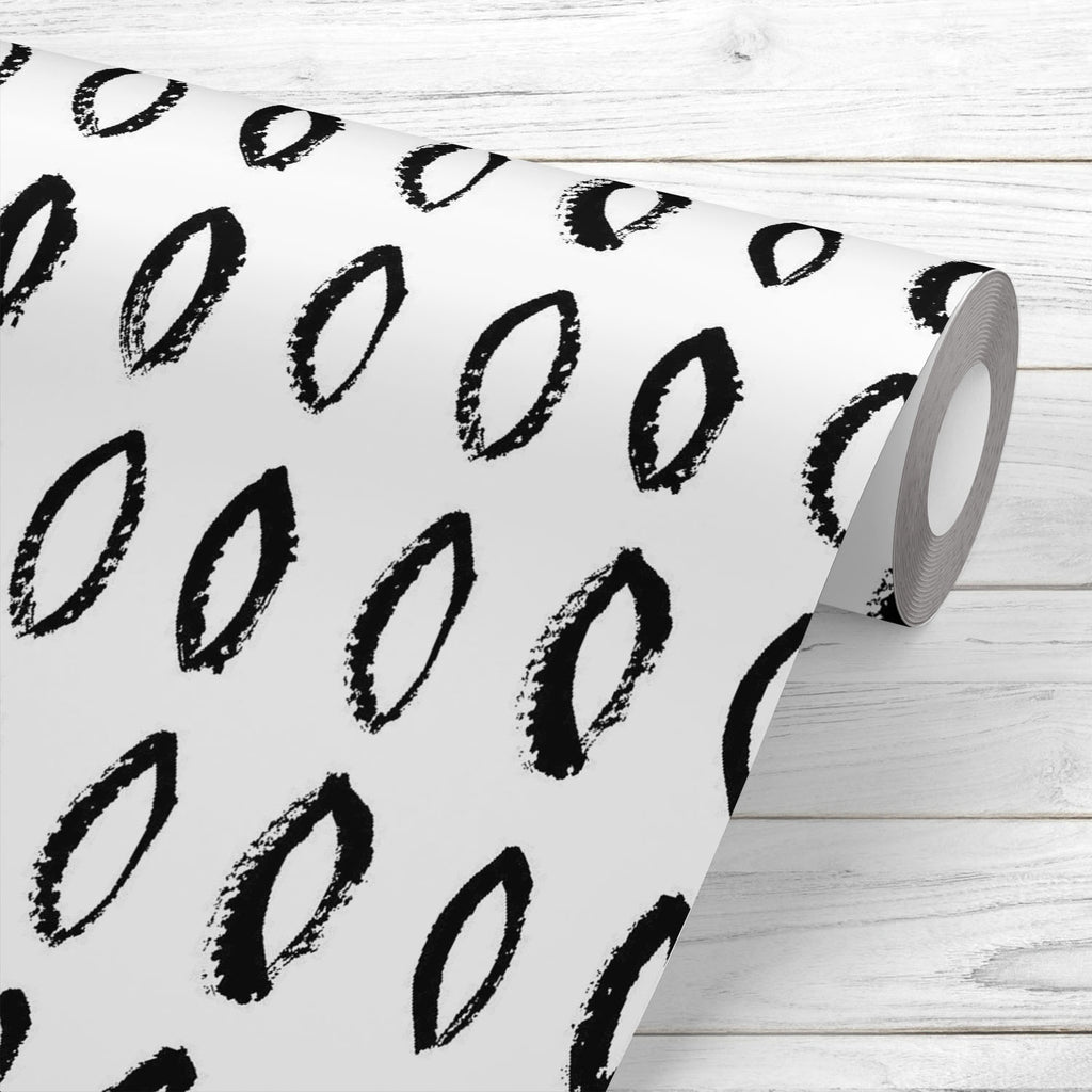 Leaf Shapes Pattern Wallpaper Roll-Wallpapers Peel & Stick-WAL_PA-IC 5015366 IC 5015366, Abstract Expressionism, Abstracts, Art and Paintings, Black, Black and White, Digital, Digital Art, Fashion, Gouache, Graphic, Illustrations, Modern Art, Patterns, Semi Abstract, Signs, Signs and Symbols, Splatter, Watercolour, leaf, shapes, pattern, wallpaper, roll, paint, hand, background, organic, vector, abstract, acrylic, art, backdrop, brush, brushstroke, card, creative, design, draw, dry, element, fashionable, gr