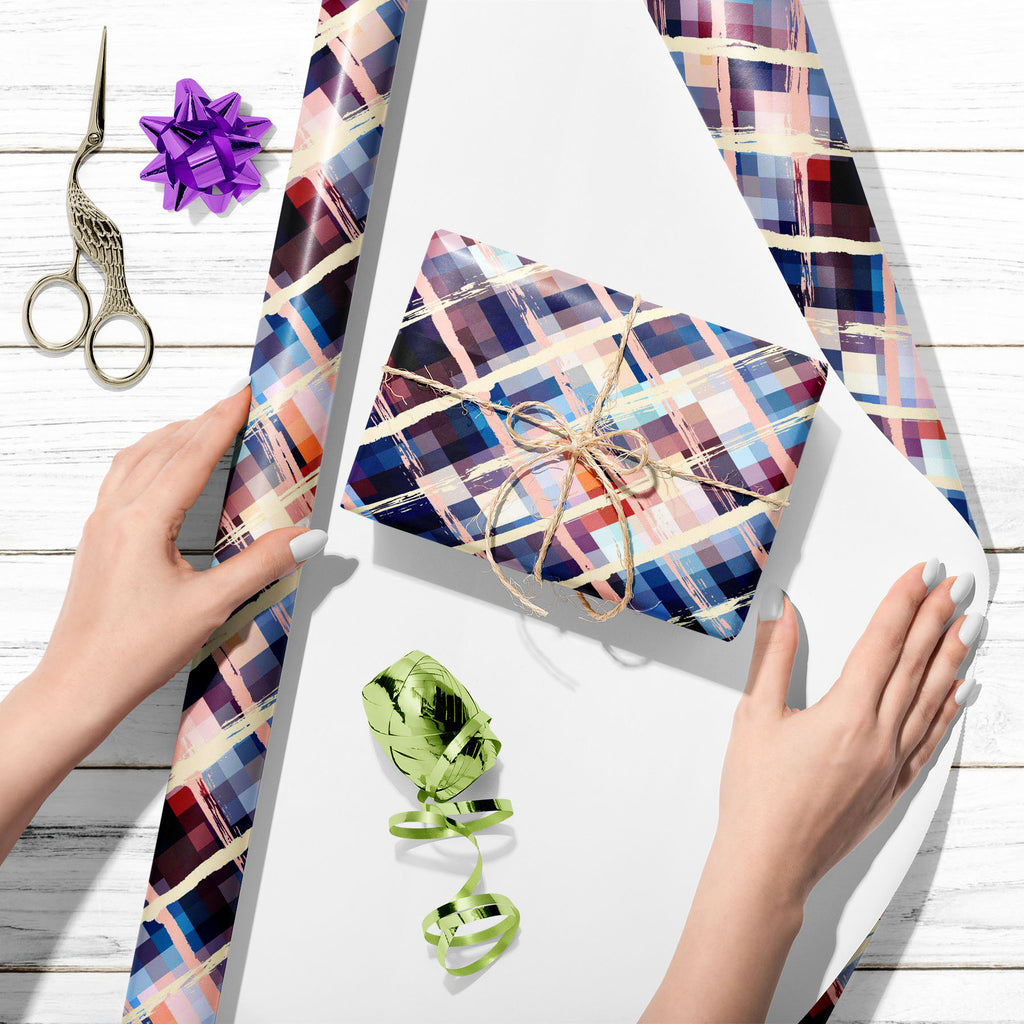 Diagonal Geometric Pattern Art & Craft Gift Wrapping Paper-Wrapping Papers-WRP_PP-IC 5015370 IC 5015370, Abstract Expressionism, Abstracts, Geometric, Geometric Abstraction, Illustrations, Patterns, Plaid, Semi Abstract, diagonal, pattern, art, craft, gift, wrapping, paper, seamless, abstract, pixel, vector, backdrop, background, blue, brush, checkered, continuity, curve, paint, pink, repeating, repetition, seam, square, texture, artzfolio, wrapping paper, gift wrapping paper, gift wrapping, birthday wrappi