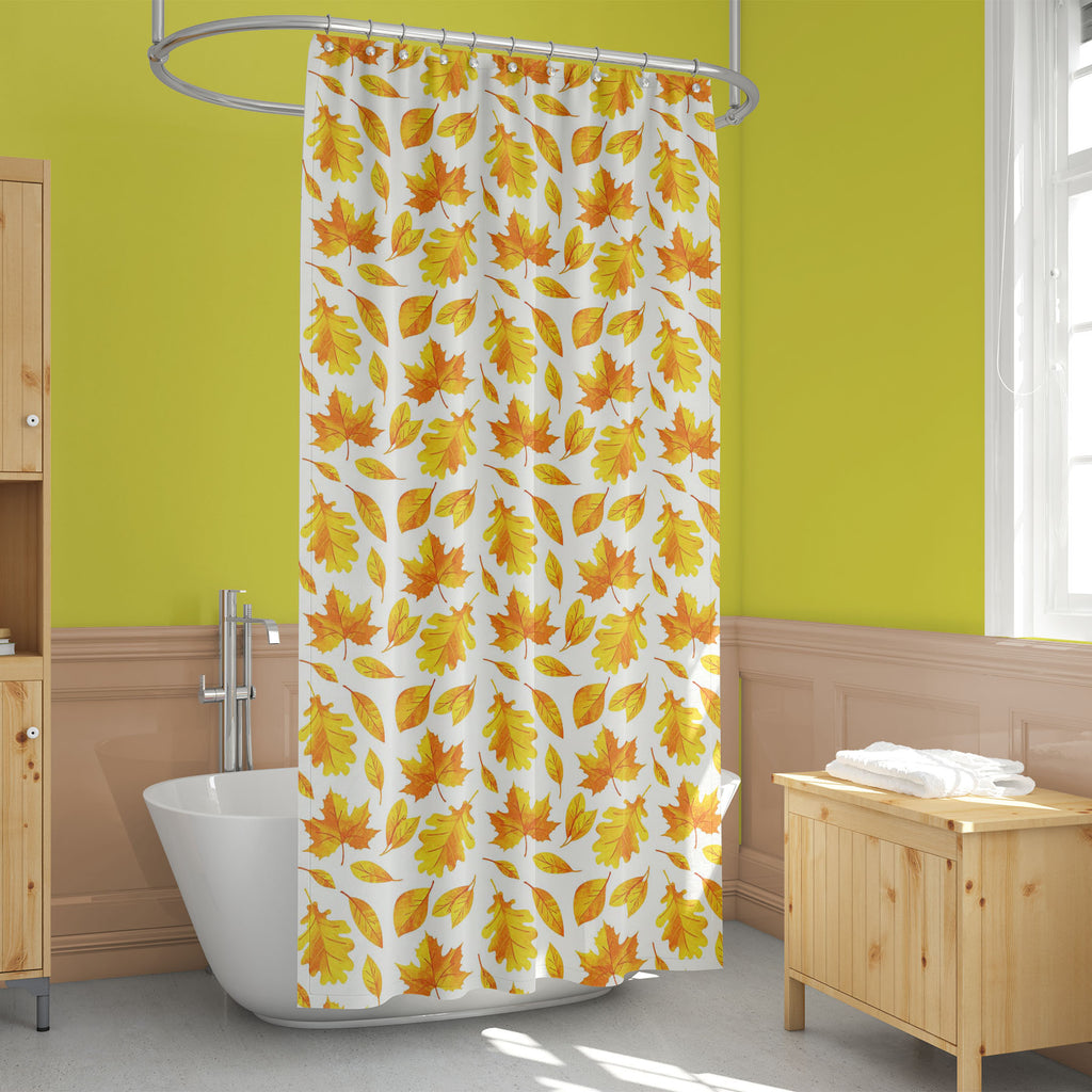 Watercolor Floral Pattern D8 Washable Waterproof Shower Curtain-Shower Curtains-CUR_SH_EL-IC 5015411 IC 5015411, Ancient, Art and Paintings, Botanical, Floral, Flowers, Historical, Illustrations, Medieval, Nature, Patterns, Retro, Seasons, Vintage, Watercolour, watercolor, pattern, d8, washable, waterproof, shower, curtain, fall, background, autumn, leaf, art, dry, simple, trendy, classic, garden, wallpaper, applique, backdrop, beautiful, branch, cherries, cute, cutout, day, fern, field, folliage, forest, g