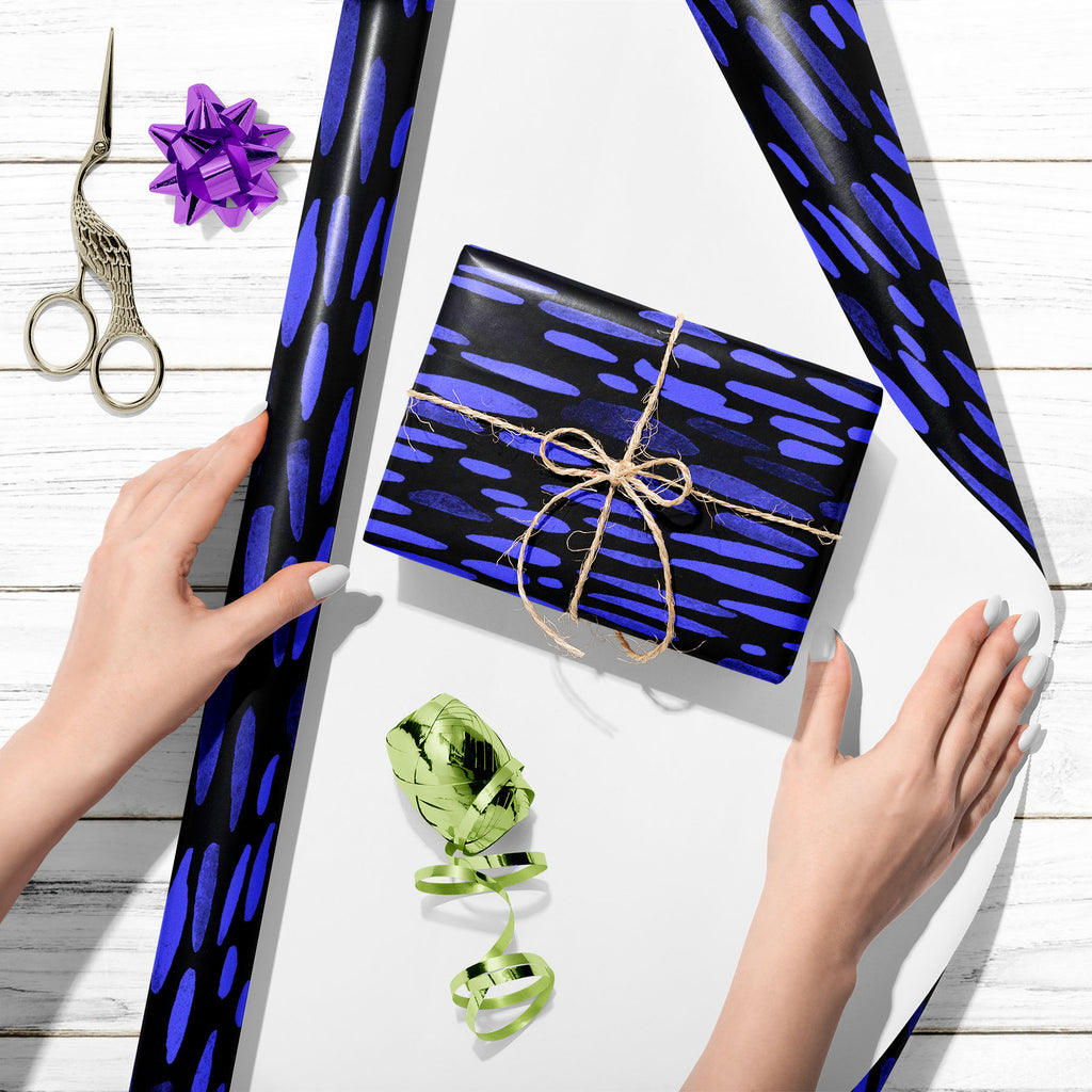Blue Paint Strokes Art & Craft Gift Wrapping Paper-Wrapping Papers-WRP_PP-IC 5015448 IC 5015448, Abstract Expressionism, Abstracts, Patterns, Semi Abstract, Watercolour, blue, paint, strokes, art, craft, gift, wrapping, paper, pattern, abstract, backdrop, background, bright, brush, color, hand, illustrated, purple, seamless, texture, trendy, wallpaper, watercolor, artzfolio, wrapping paper, gift wrapping paper, gift wrapping, birthday wrapping paper, holiday wrapping paper, cool wrapping paper, unique wrapp