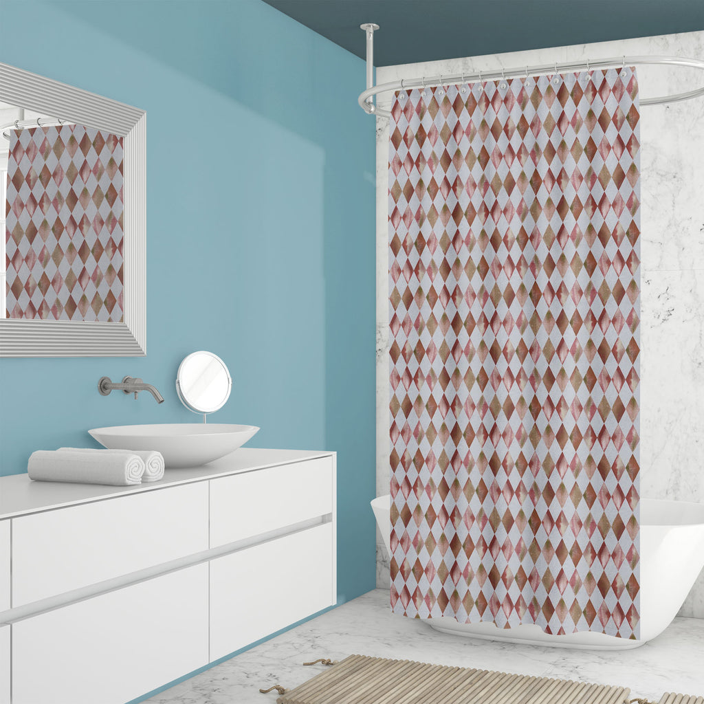 Watercolor Geometric Style D1 Washable Waterproof Shower Curtain-Shower Curtains-CUR_SH_EL-IC 5015452 IC 5015452, Abstract Expressionism, Abstracts, Geometric, Geometric Abstraction, Patterns, Semi Abstract, Watercolour, watercolor, style, d1, washable, waterproof, shower, curtain, pattern, rhombus, background, circus, teal, texture, trendy, abstract, argyle, backdrop, blending, blue, bright, color, harlequin, mint, paint, paper, purple, seamless, shape, simple, wallpaper, wash, artzfolio, shower curtain, b