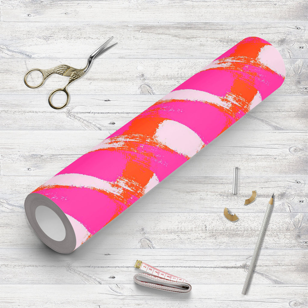 Abstract Chevron Strokes D2 Wallpaper Roll - Wallpapers Peel & Stick - ArtzFolio.com