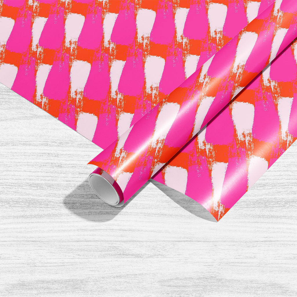 Abstract Chevron Strokes D2 Art & Craft Gift Wrapping Paper - Wrapping Papers - ArtzFolio.com