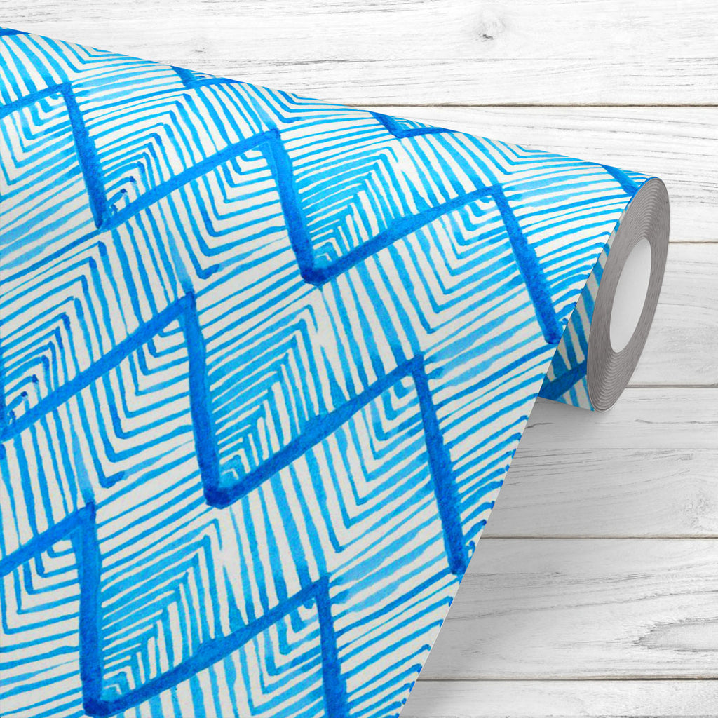 Watercolor Indigo Shibori D1 Wallpaper Roll-Wallpapers Peel & Stick-WAL_PA-IC 5015463 IC 5015463, Abstract Expressionism, Abstracts, Ancient, Arrows, Art and Paintings, Black and White, Culture, Decorative, Ethnic, Geometric, Geometric Abstraction, Hipster, Historical, Japanese, Medieval, Modern Art, Patterns, Semi Abstract, Shibori, Splatter, Traditional, Triangles, Tribal, Vintage, Watercolour, White, World Culture, watercolor, indigo, d1, wallpaper, roll, pattern, geo, dye, seamless, abstract, blue, arro