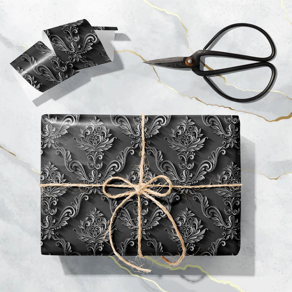 Vintage Abstract Floral Art Art & Craft Gift Wrapping Paper-Wrapping Papers-WRP_PP-IC 5015479 IC 5015479, Abstract Expressionism, Abstracts, Ancient, Art and Paintings, Baroque, Black, Black and White, Botanical, Damask, Decorative, Digital, Digital Art, Fashion, Floral, Flowers, Graphic, Historical, Illustrations, Medieval, Modern Art, Nature, Patterns, Renaissance, Retro, Rococo, Semi Abstract, Signs, Signs and Symbols, Victorian, Vintage, abstract, art, craft, gift, wrapping, paper, background, pattern, 