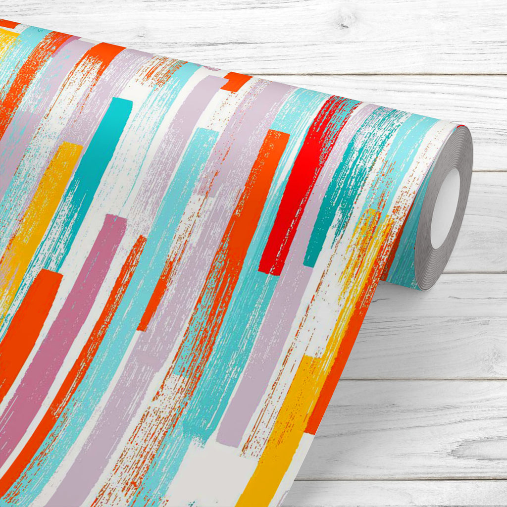 Pastel Colored Strokes Wallpaper Roll-Wallpapers Peel & Stick-WAL_PA-IC 5015494 IC 5015494, Abstract Expressionism, Abstracts, Art and Paintings, Drawing, Fashion, Illustrations, Modern Art, Patterns, Semi Abstract, Watercolour, pastel, colored, strokes, wallpaper, roll, stroke, brush, pattern, watercolor, paint, background, seamless, vector, color, calm, painterly, abstract, print, art, happy, hand, texture, drawn, line, repeat, spring, bright, light, swatch, backdrop, dark, fabric, modern, palette, textil