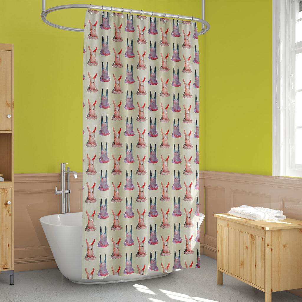 Yoga Bunny Washable Waterproof Shower Curtain-Shower Curtains-CUR_SH_EL-IC 5015497 IC 5015497, Watercolour, yoga, bunny, washable, waterproof, shower, curtain, artzfolio, shower curtain, bathroom curtain, eyelet shower curtain, waterproof shower curtain, kids shower curtain, washable curtain, 7feet shower curtain, washroom curtain, set of 2 curtain, pvc shower curtain, designer shower curtain, shower curtain 6feet, bath curtain, polyester shower curtain, 84inch shower curtain, colourful shower curtain, curt