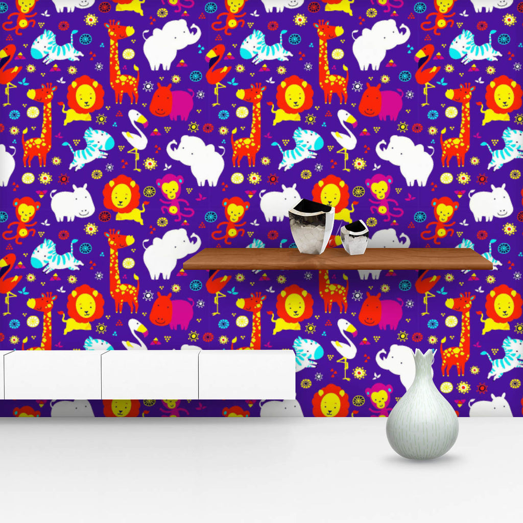 Cartoon Animals D7 Wallpaper Roll-Wallpapers Peel & Stick-WAL_PA-IC 5015515 IC 5015515, African, Animals, Animated Cartoons, Art and Paintings, Automobiles, Baby, Birds, Caricature, Cartoons, Children, Drawing, Illustrations, Kids, Paintings, Patterns, Signs, Signs and Symbols, Transportation, Travel, Vehicles, cartoon, d7, wallpaper, roll, africa, animal, art, background, character, color, crocodile, cute, design, elephant, fauna, flamingo, fun, funny, giraffe, happy, hippo, hippopotamus, illustration, jun