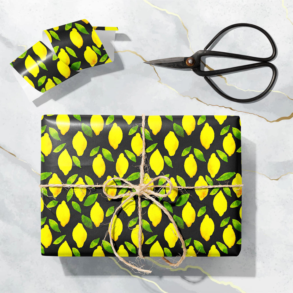 Watercolor Lemon Art & Craft Gift Wrapping Paper-Wrapping Papers-WRP_PP-IC 5015520 IC 5015520, Ancient, Art and Paintings, Botanical, Cuisine, Floral, Flowers, Food, Food and Beverage, Food and Drink, Fruit and Vegetable, Fruits, Historical, Medieval, Nature, Patterns, Retro, Seasons, Signs, Signs and Symbols, Vegetables, Vintage, Watercolour, watercolor, lemon, art, craft, gift, wrapping, paper, pattern, background, painted, summer, hand, trendy, backdrop, berries, citrus, colorful, cute, delicate, design,
