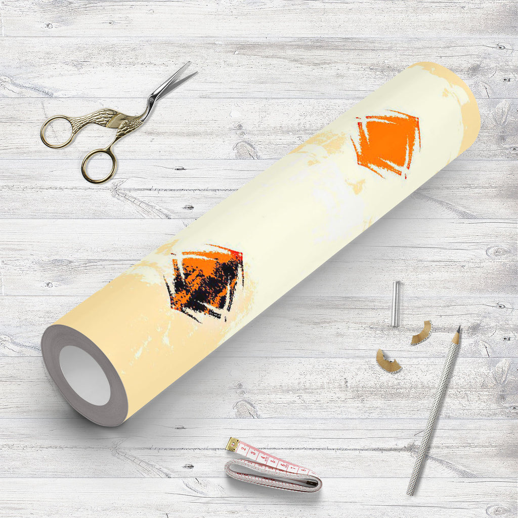 Abstract Brush Stroke D6 Wallpaper Roll - Wallpapers Peel & Stick - ArtzFolio.com