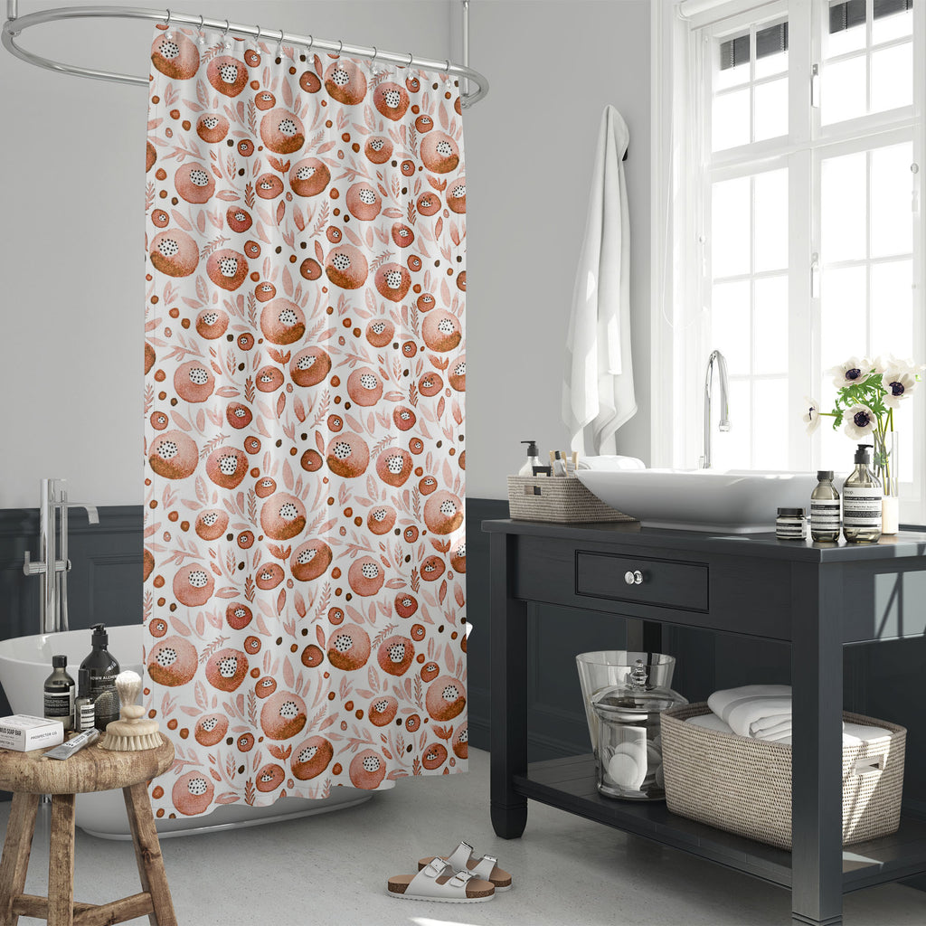 Indigo Watercolor Flowers D2 Washable Waterproof Shower Curtain-Shower Curtains-CUR_SH_EL-IC 5015549 IC 5015549, Ancient, Art and Paintings, Botanical, Floral, Flowers, Historical, Illustrations, Love, Medieval, Nature, Patterns, Retro, Romance, Seasons, Vintage, Watercolour, indigo, watercolor, d2, washable, waterproof, shower, curtain, pattern, background, ranunculus, art, autumn, backdrop, beautiful, berries, blue, branch, classic, cobalt, delft, dry, fall, fern, field, forest, garden, herbal, herbarium,