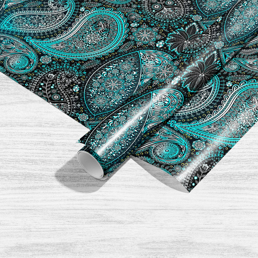 Vintage Floral Paisley Art & Craft Gift Wrapping Paper-Wrapping Papers-WRP_PP-IC 5015557 IC 5015557, Abstract Expressionism, Abstracts, Ancient, Art and Paintings, Botanical, Circle, Culture, Decorative, Digital, Digital Art, Drawing, Ethnic, Fashion, Floral, Flowers, Graphic, Historical, Illustrations, Indian, Medieval, Nature, Paisley, Patterns, Persian, Retro, Scenic, Semi Abstract, Signs, Signs and Symbols, Traditional, Tribal, Vintage, World Culture, art, craft, gift, wrapping, paper, abstract, backdro