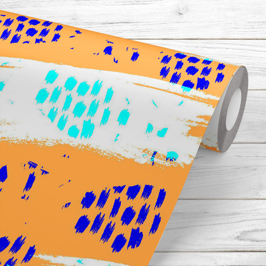 Abstract Brush Stroke D7 Wallpaper Roll - Wallpapers Peel & Stick - ArtzFolio.com