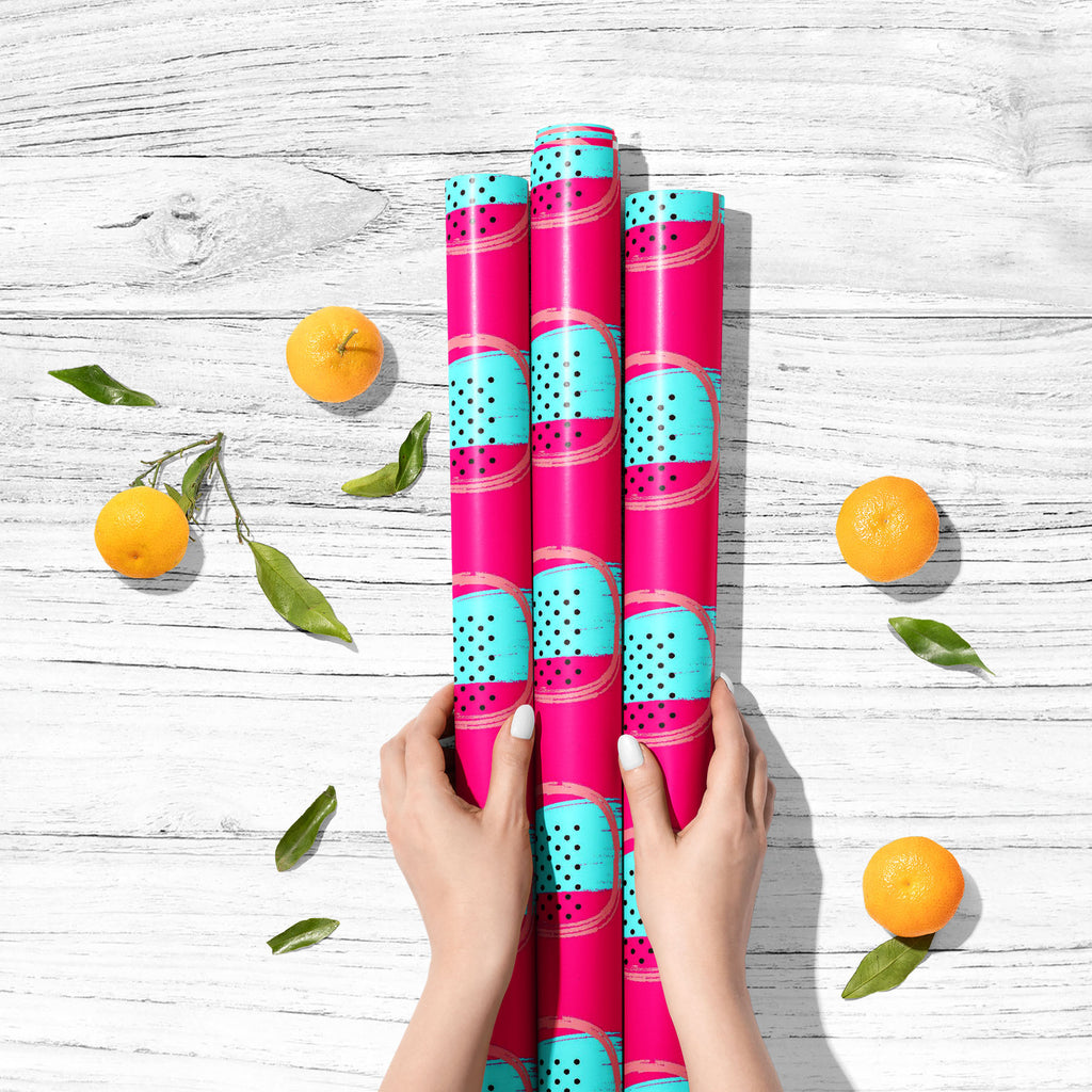Abstract Hipster D1 Art & Craft Gift Wrapping Paper - Wrapping Papers - ArtzFolio.com