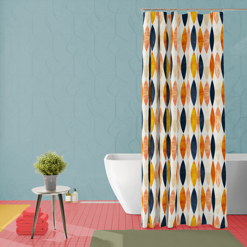 Simple Shapes Washable Waterproof Shower Curtain-Shower Curtains-CUR_SH_EL-IC 5015565 IC 5015565, 70s, Ancient, Botanical, Culture, Ethnic, Floral, Flowers, Geometric, Geometric Abstraction, Historical, Medieval, Nature, Nautical, Patterns, Retro, Scandinavian, Signs, Signs and Symbols, Traditional, Tribal, Vintage, World Culture, simple, shapes, washable, waterproof, shower, curtain, pattern, seamless, design, copper, color, navy, background, cute, leaves, texture, trendy, backdrop, beige, blue, collection