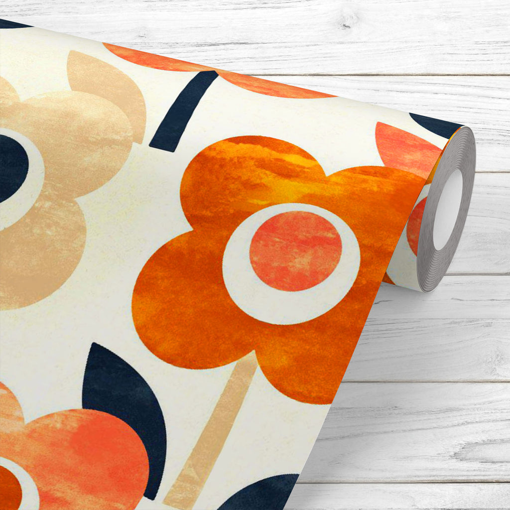 Colorful Flowers D4 Wallpaper Roll-Wallpapers Peel & Stick-WAL_PA-IC 5015567 IC 5015567, 70s, Ancient, Botanical, Culture, Ethnic, Floral, Flowers, Geometric, Geometric Abstraction, Historical, Medieval, Nature, Nautical, Patterns, Retro, Scandinavian, Signs, Signs and Symbols, Traditional, Tribal, Vintage, World Culture, colorful, d4, wallpaper, roll, pattern, design, backdrop, background, beige, blue, collection, color, copper, cute, garden, leaves, navy, paper, pink, seamless, shapes, simple, subtle, tex