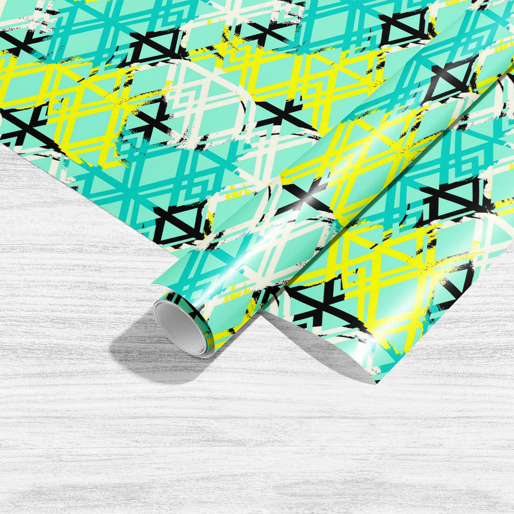 Abstract Hand Drawn Chevron Art & Craft Gift Wrapping Paper - Wrapping Papers - ArtzFolio.com