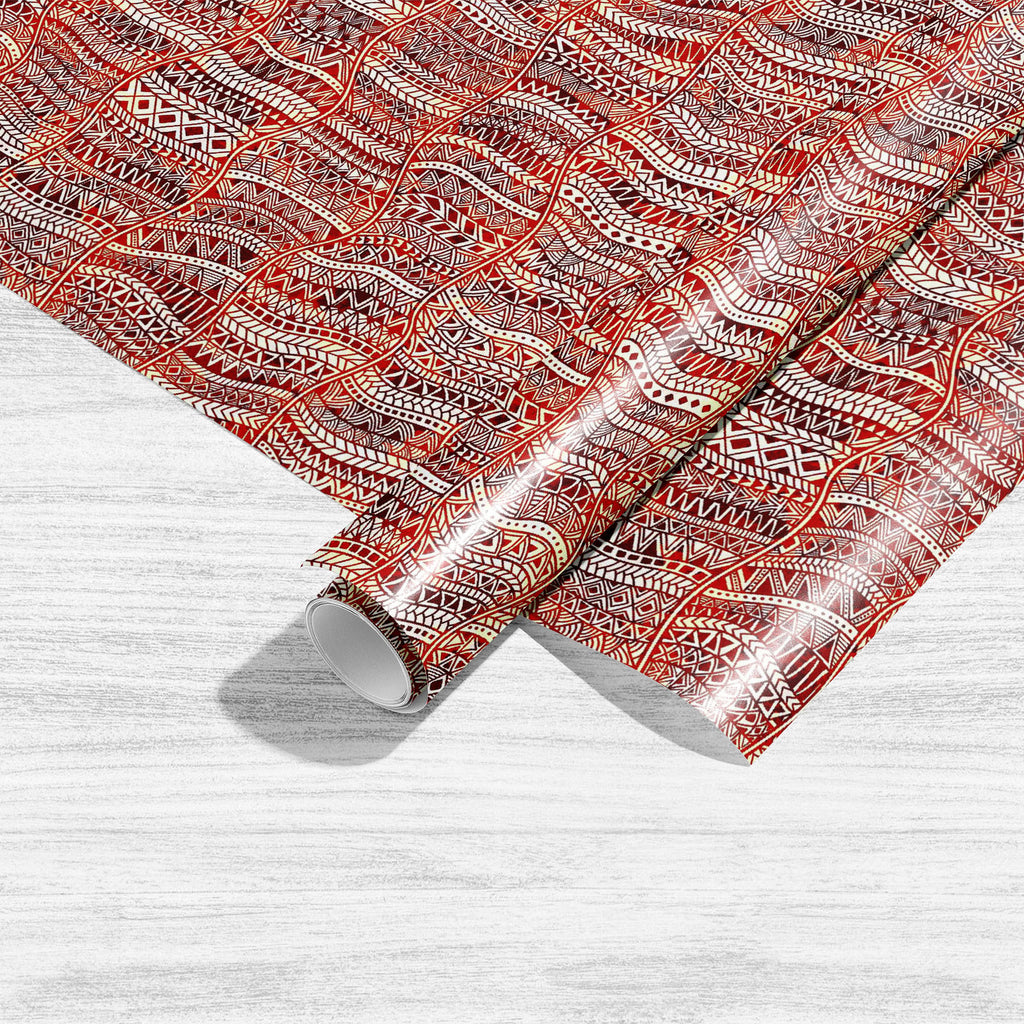 Tribal Geometric Lines Art & Craft Gift Wrapping Paper-Wrapping Papers-WRP_PP-IC 5015590 IC 5015590, Abstract Expressionism, Abstracts, African, American, Ancient, Art and Paintings, Aztec, Bohemian, Culture, Digital, Digital Art, Drawing, Ethnic, Fashion, Folk Art, Geometric, Geometric Abstraction, Graphic, Historical, Illustrations, Indian, Medieval, Mexican, Modern Art, Patterns, Retro, Semi Abstract, Signs, Signs and Symbols, Stripes, Traditional, Tribal, Vintage, Watercolour, World Culture, lines, art,