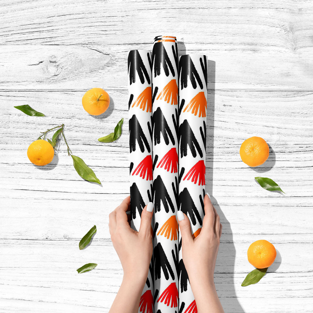 Abstract Strokes D2 Art & Craft Gift Wrapping Paper - Wrapping Papers - ArtzFolio.com